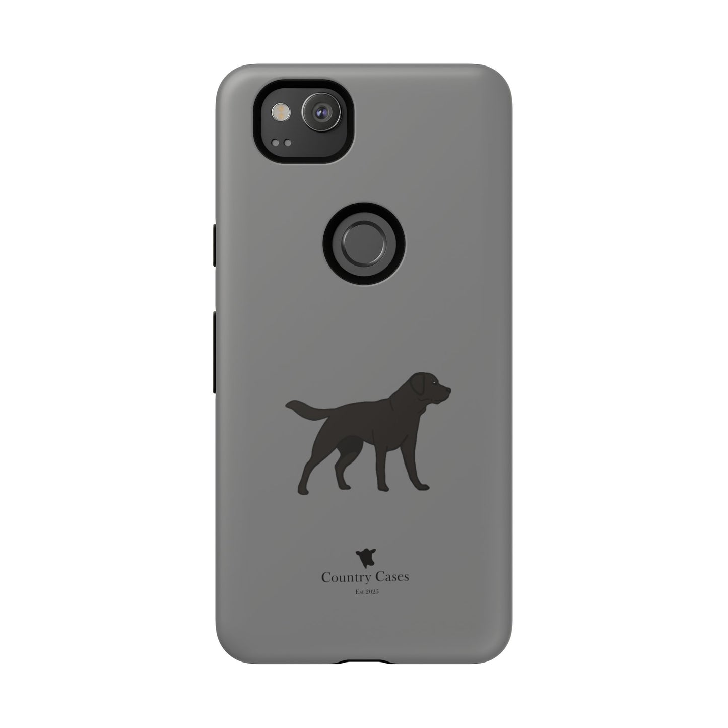 Android black Labrador case