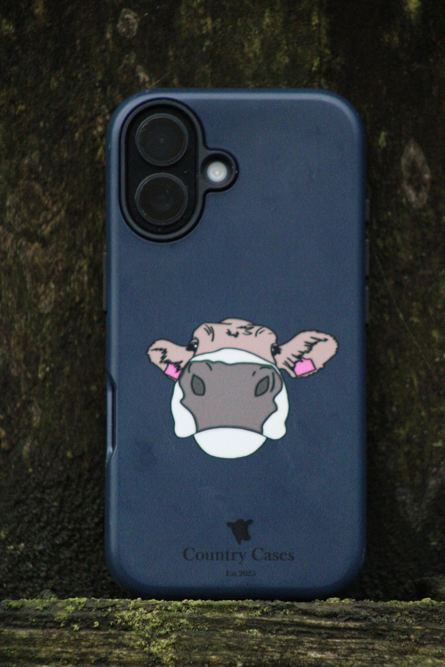 Navy brown Swiss case