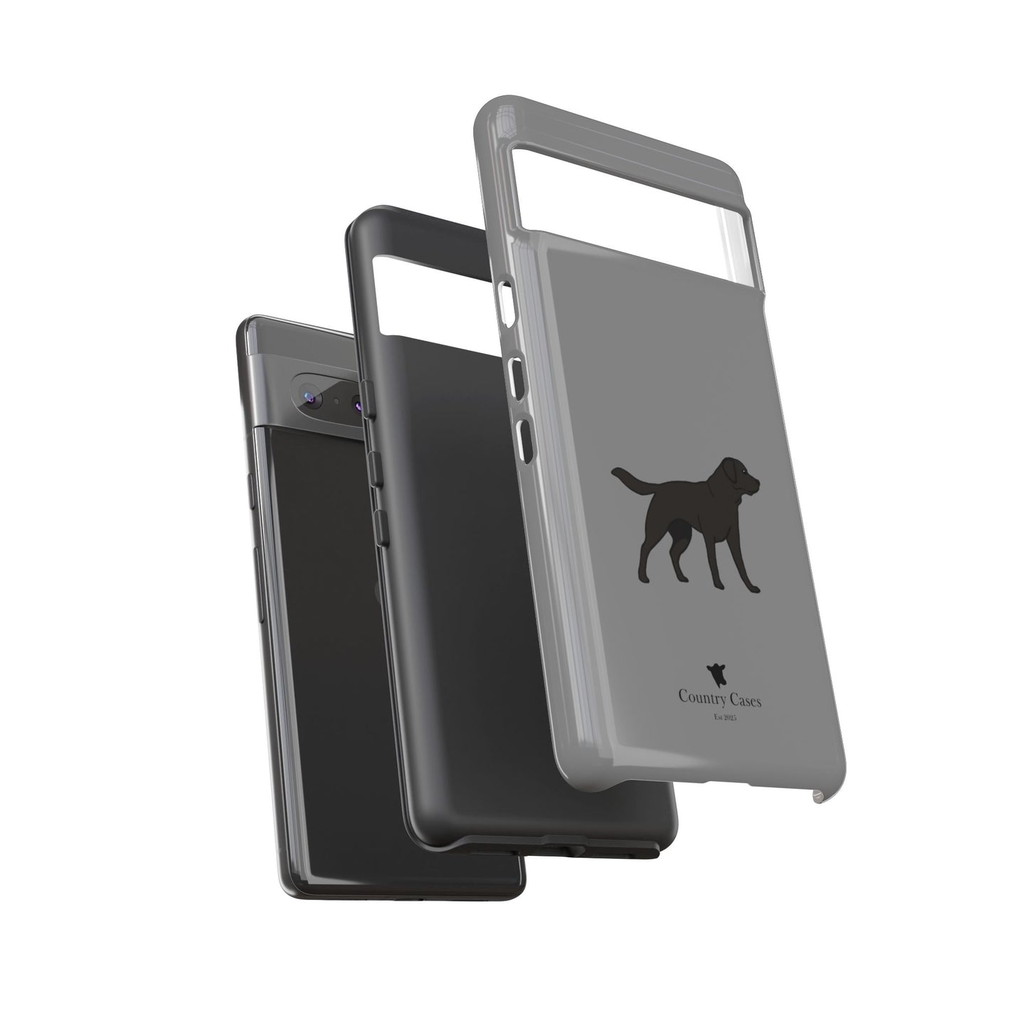 Android black Labrador case