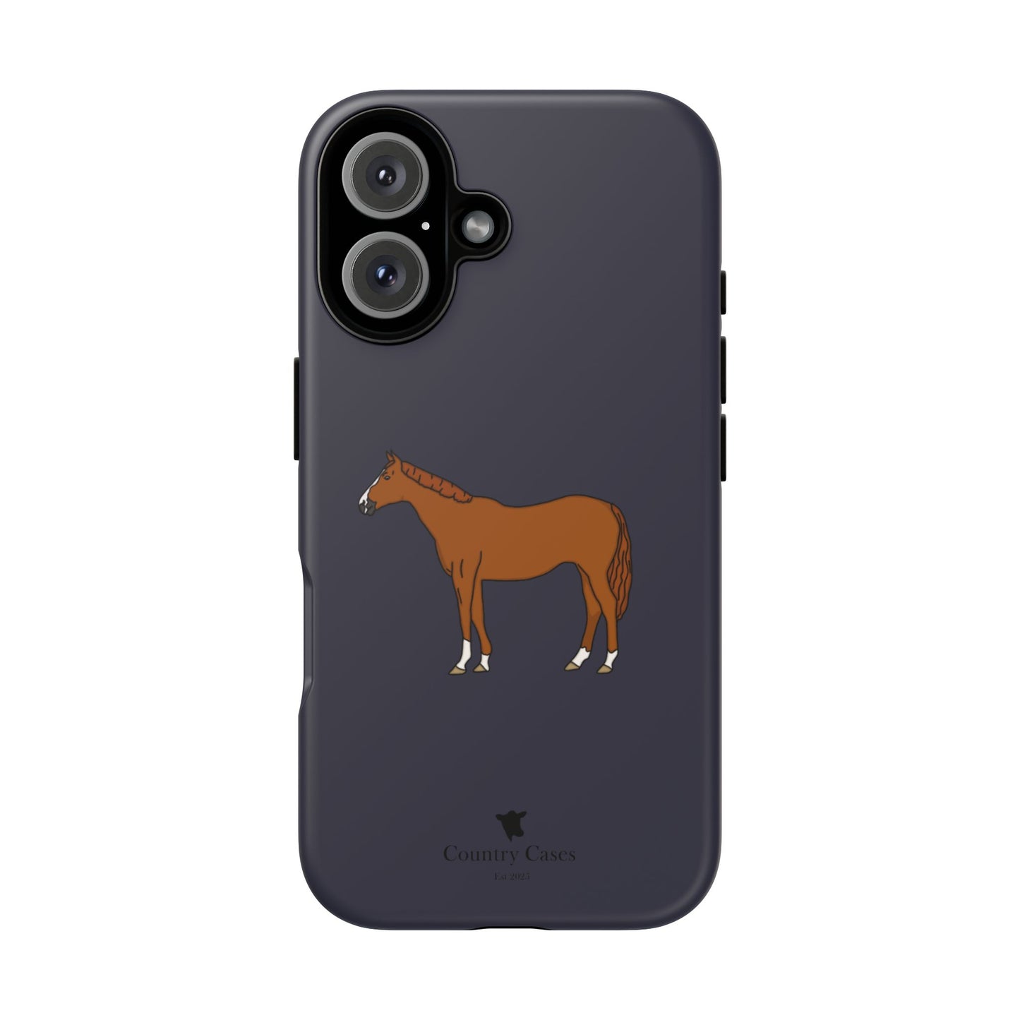 Chestnut horse case