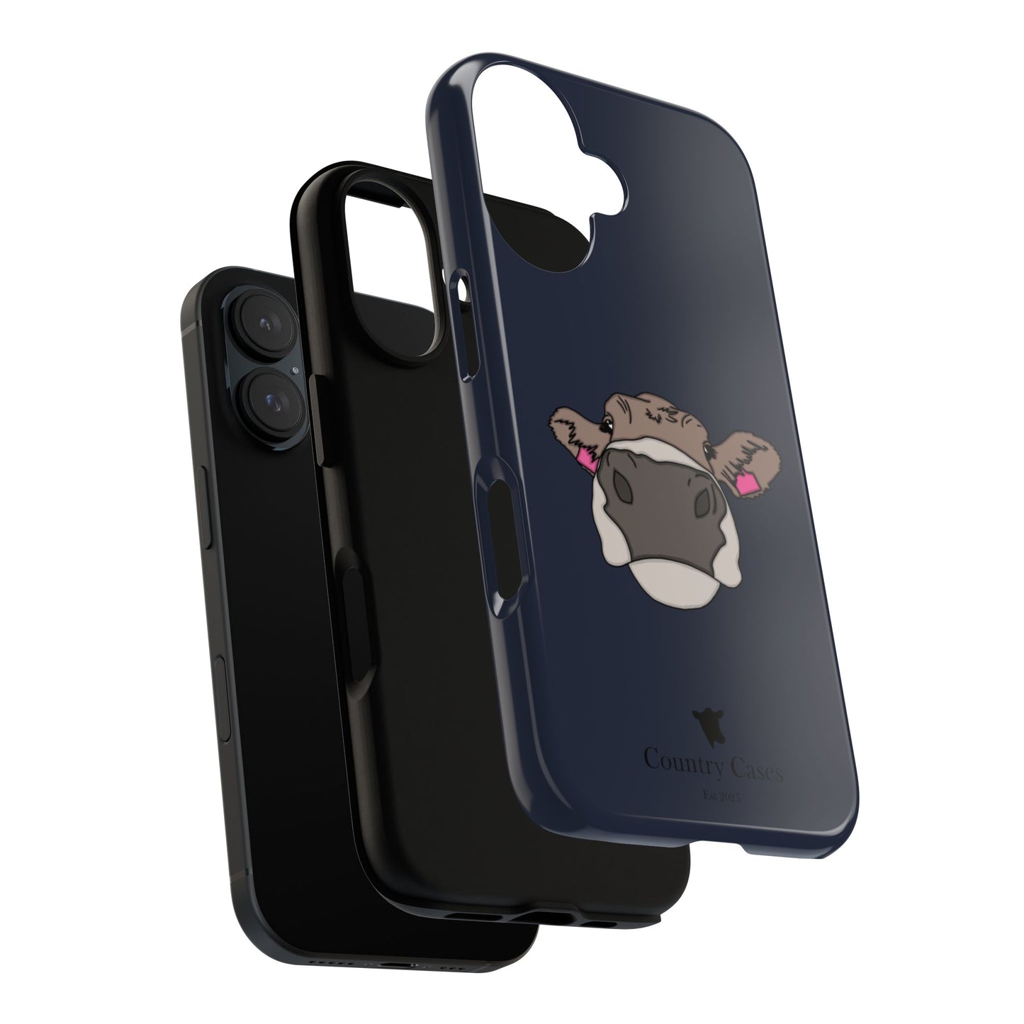 Navy brown Swiss case