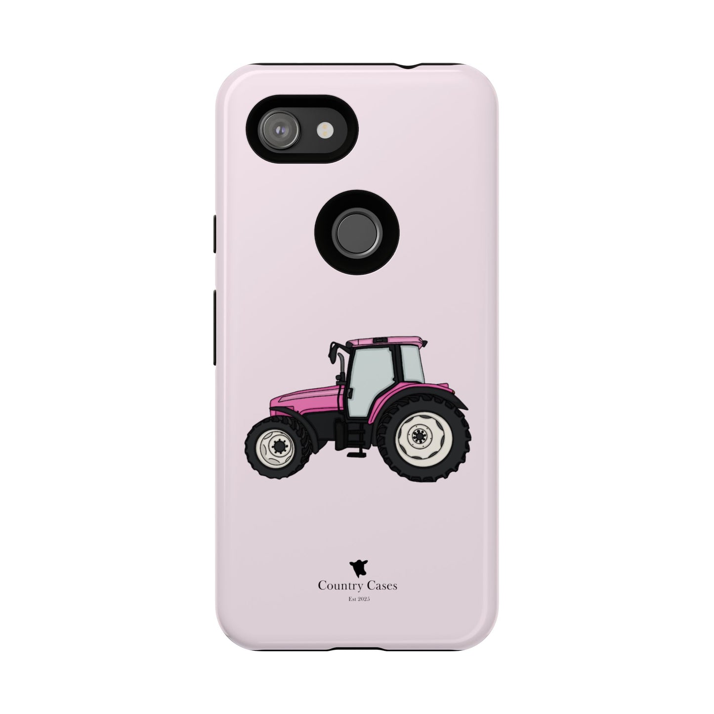 Android pink tractor case