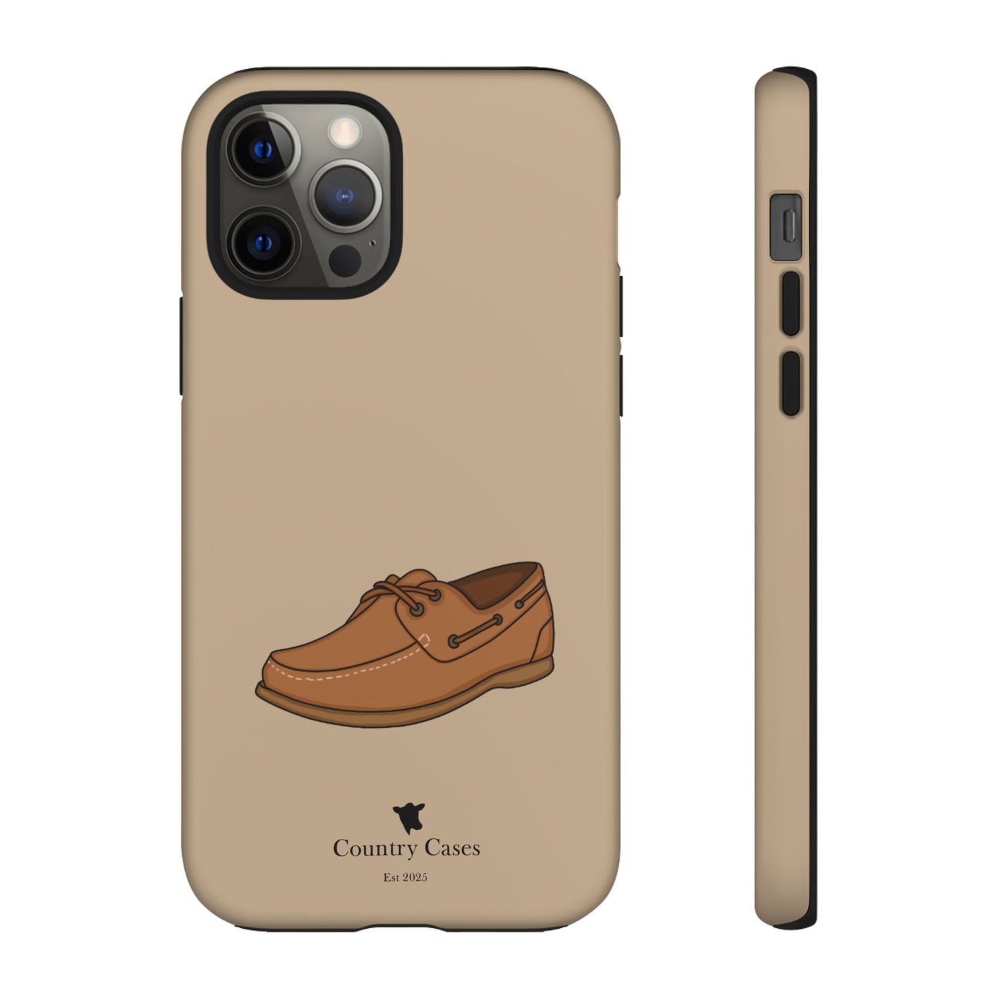 Classic boat shoe phone case