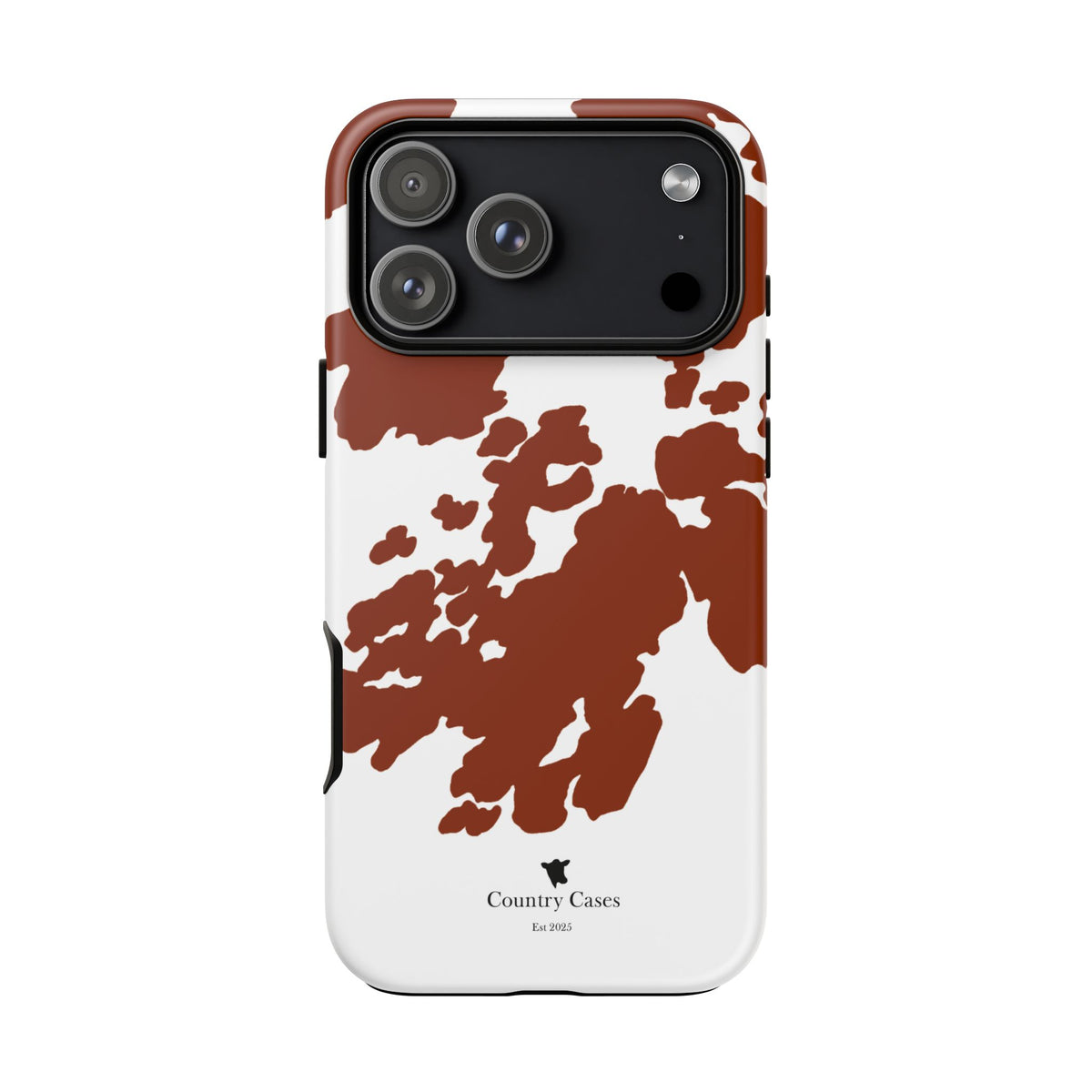 Red Cow Print Case