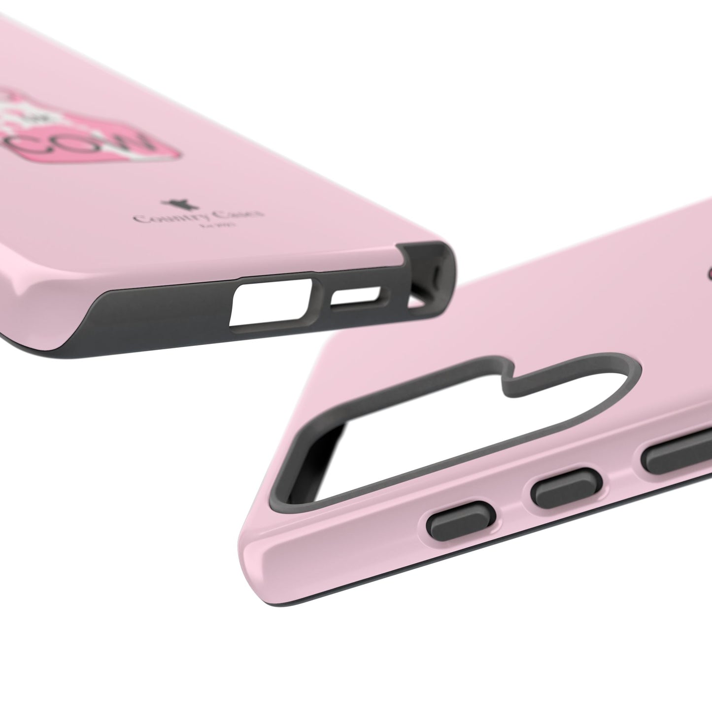Android pink ear tag case
