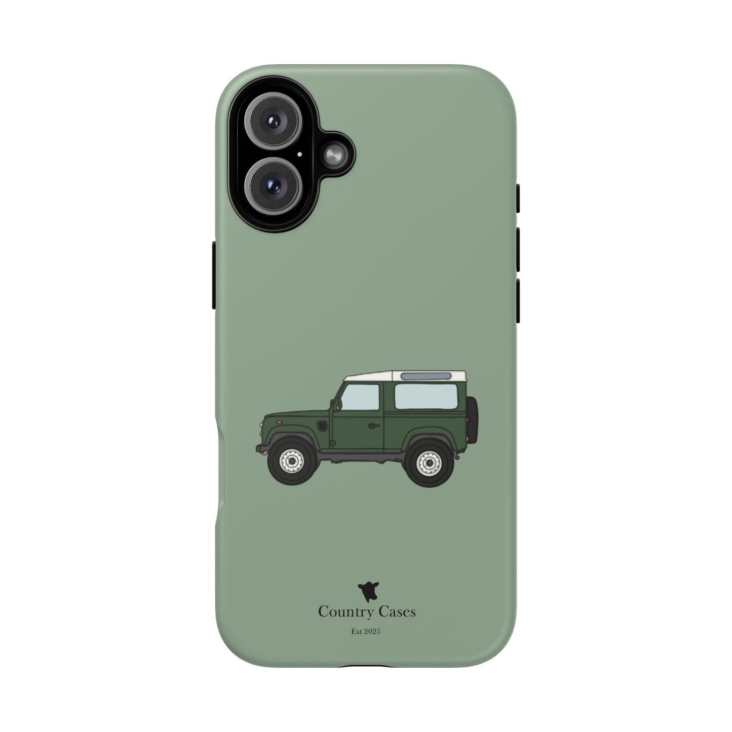Green landy phone case