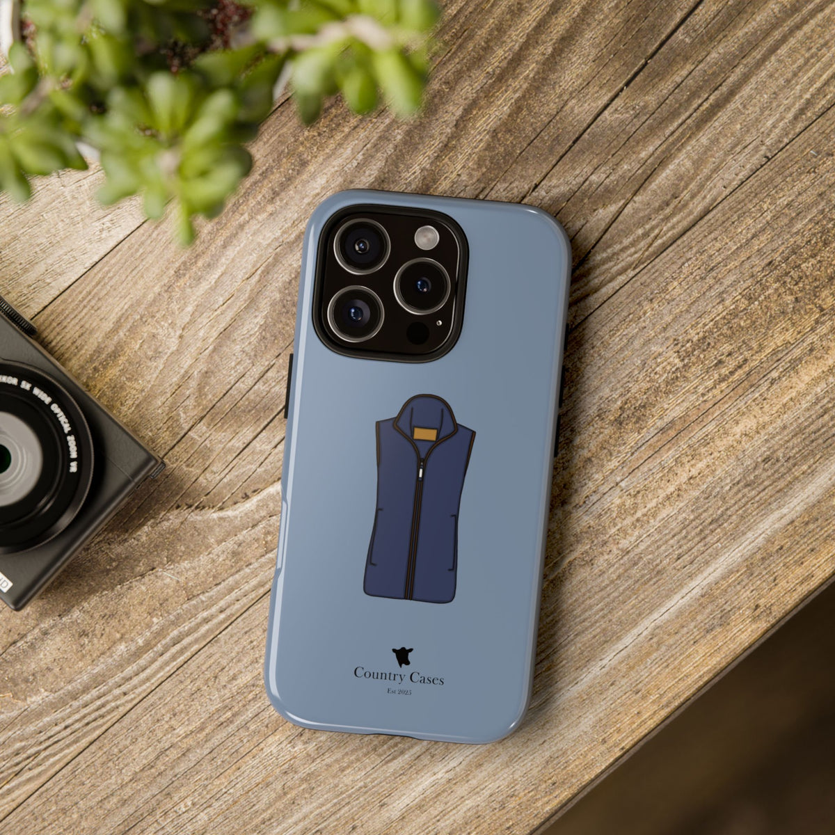Blue Fleece Case