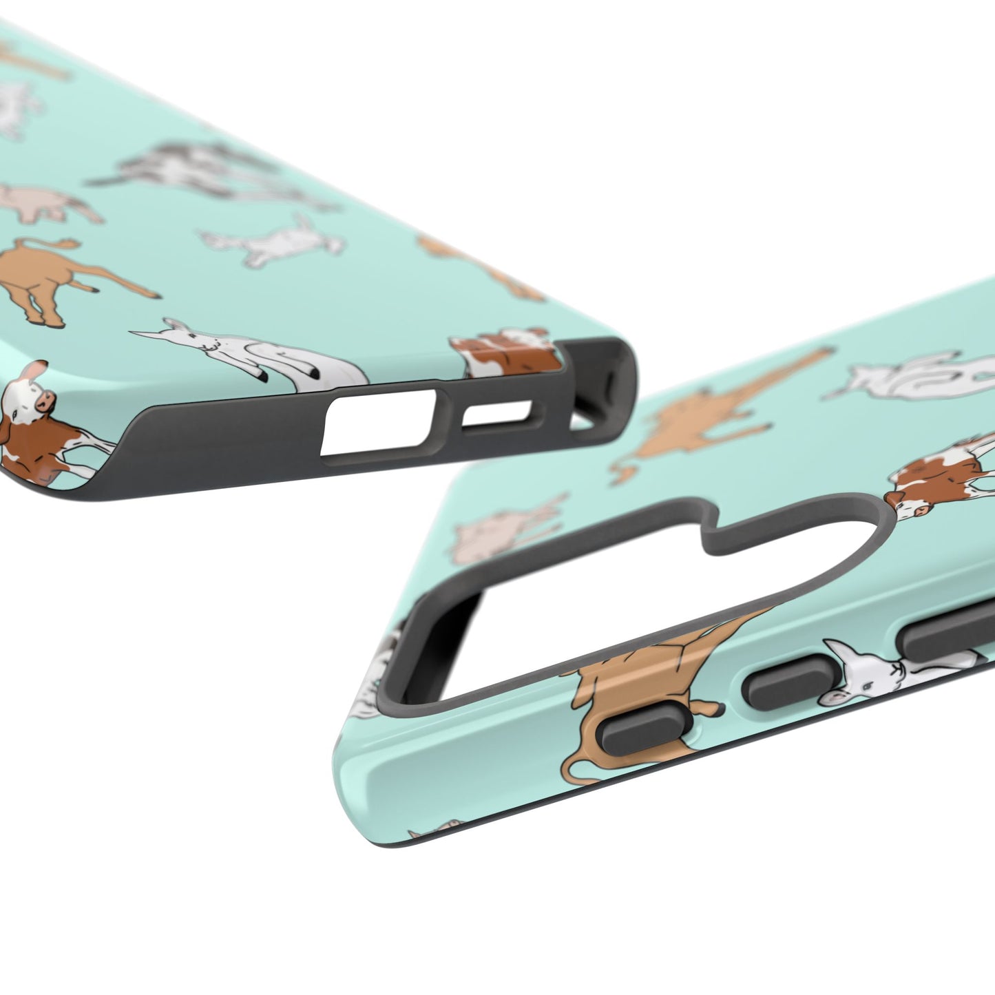Android farmyard Freinds Blue Case