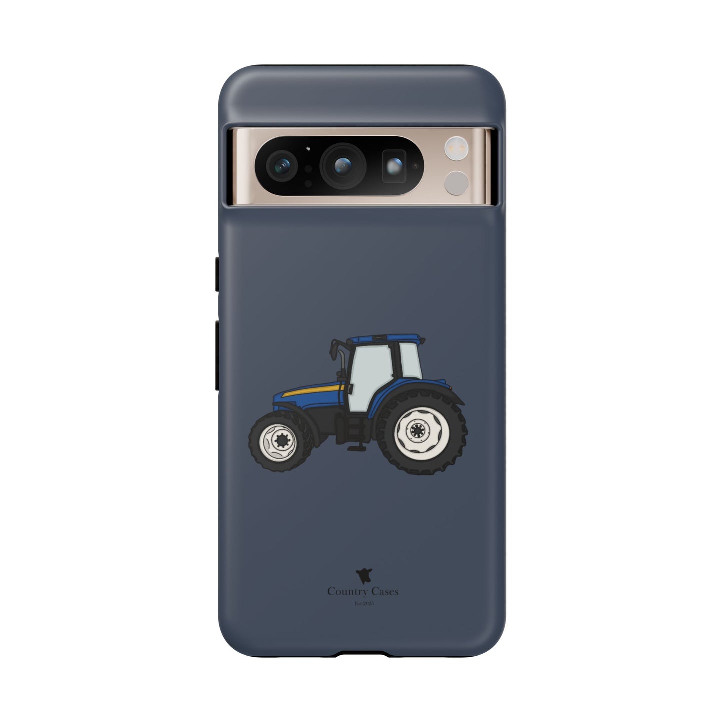 Android blue tractor case