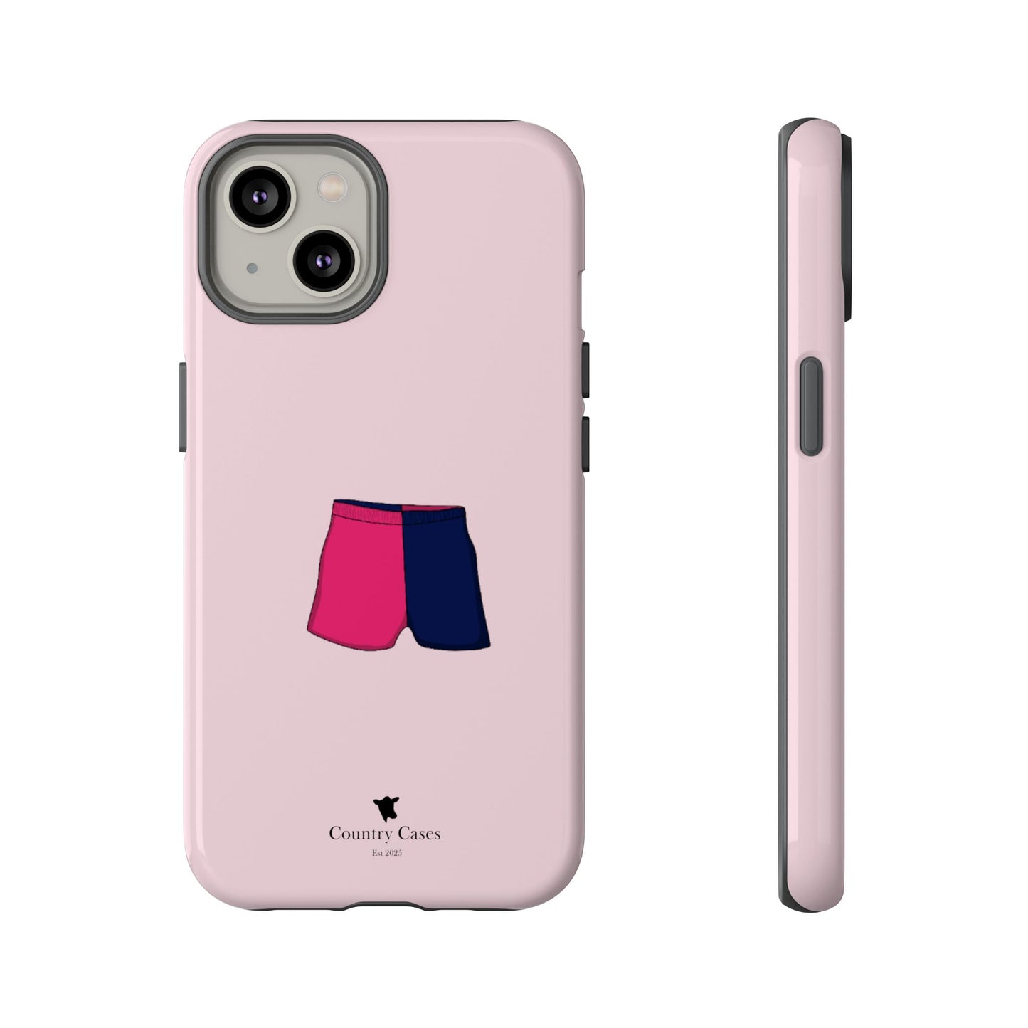 Two toned short phone case