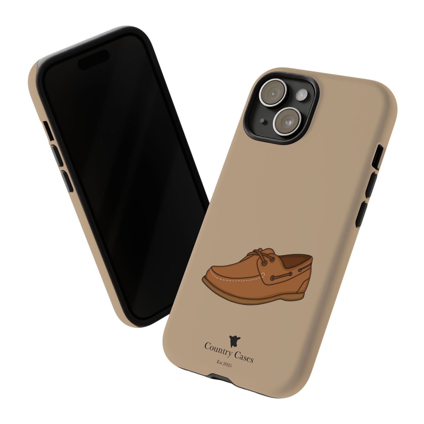 Classic boat shoe phone case