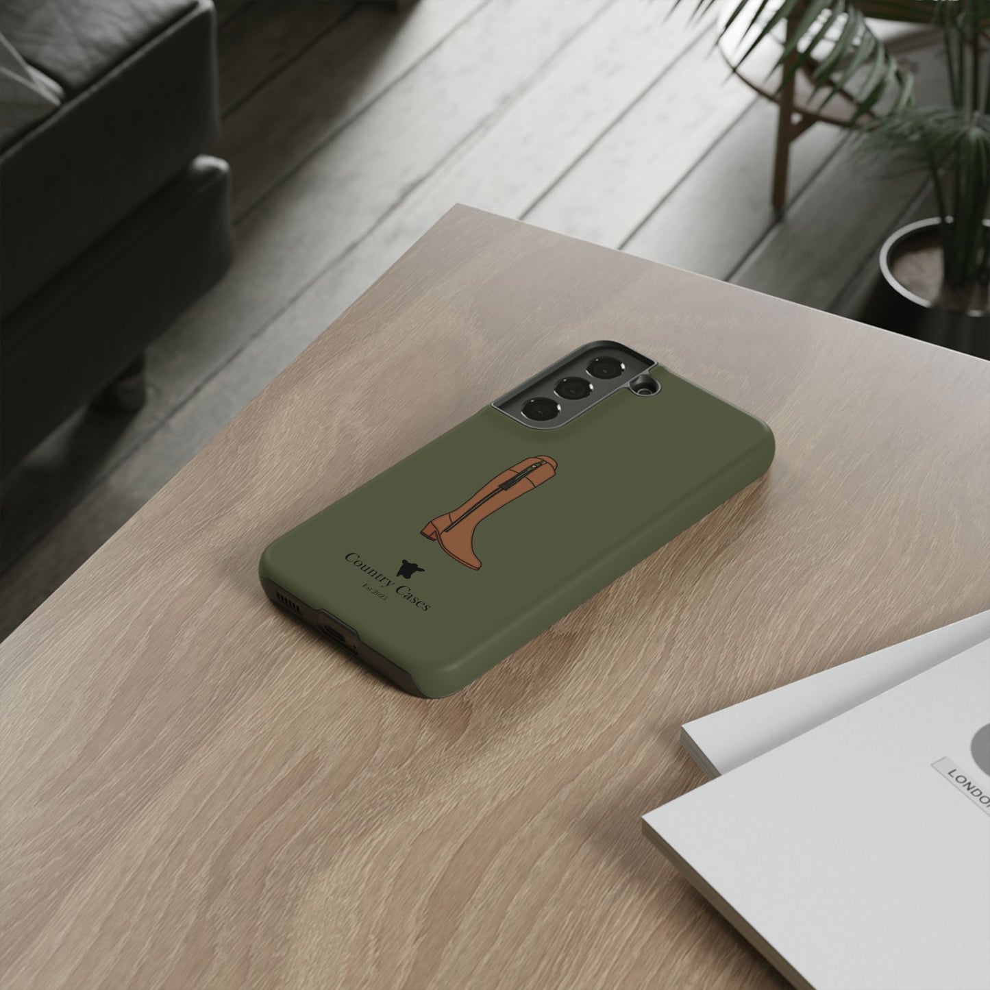 Android Green Boot Case