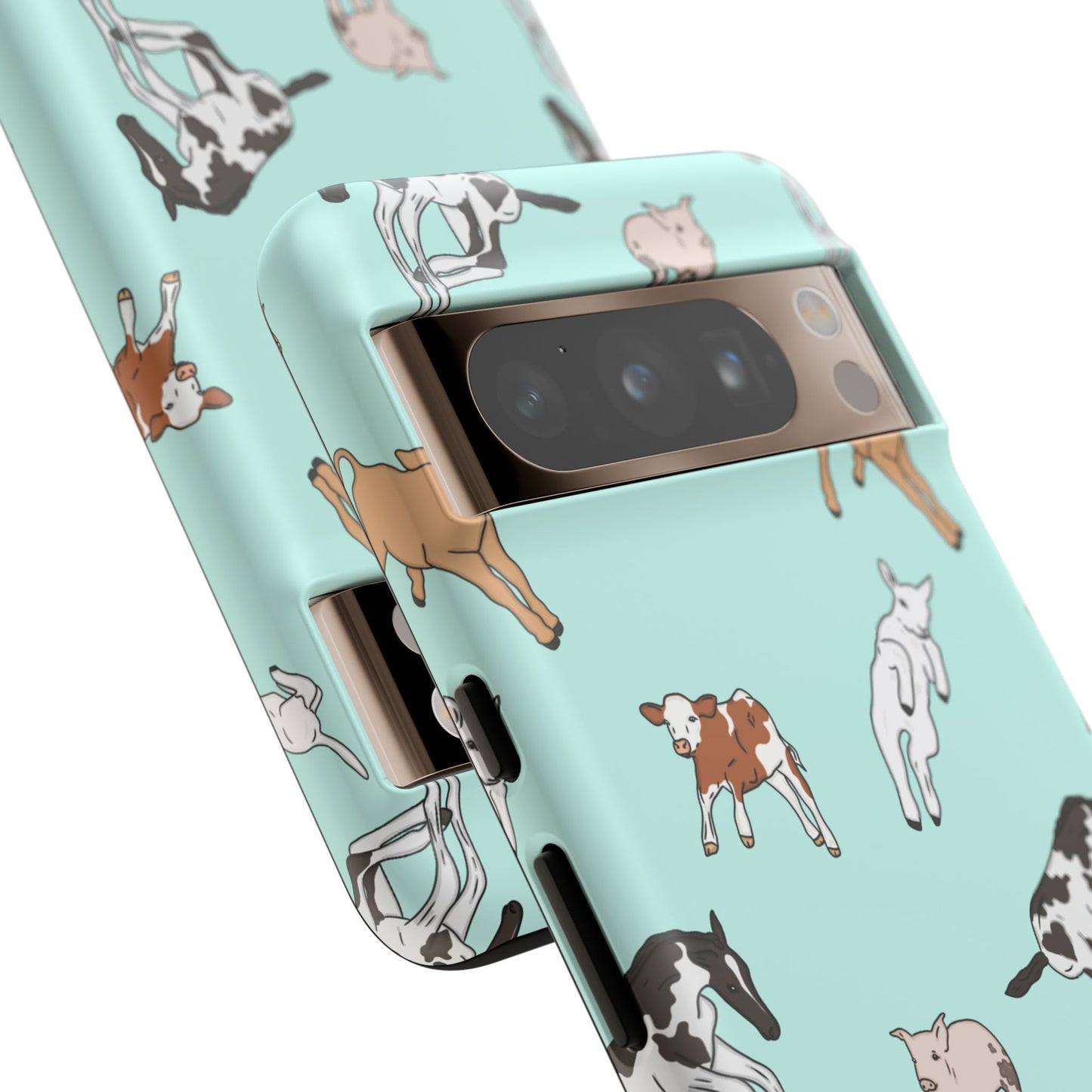 Android farmyard Freinds Blue Case