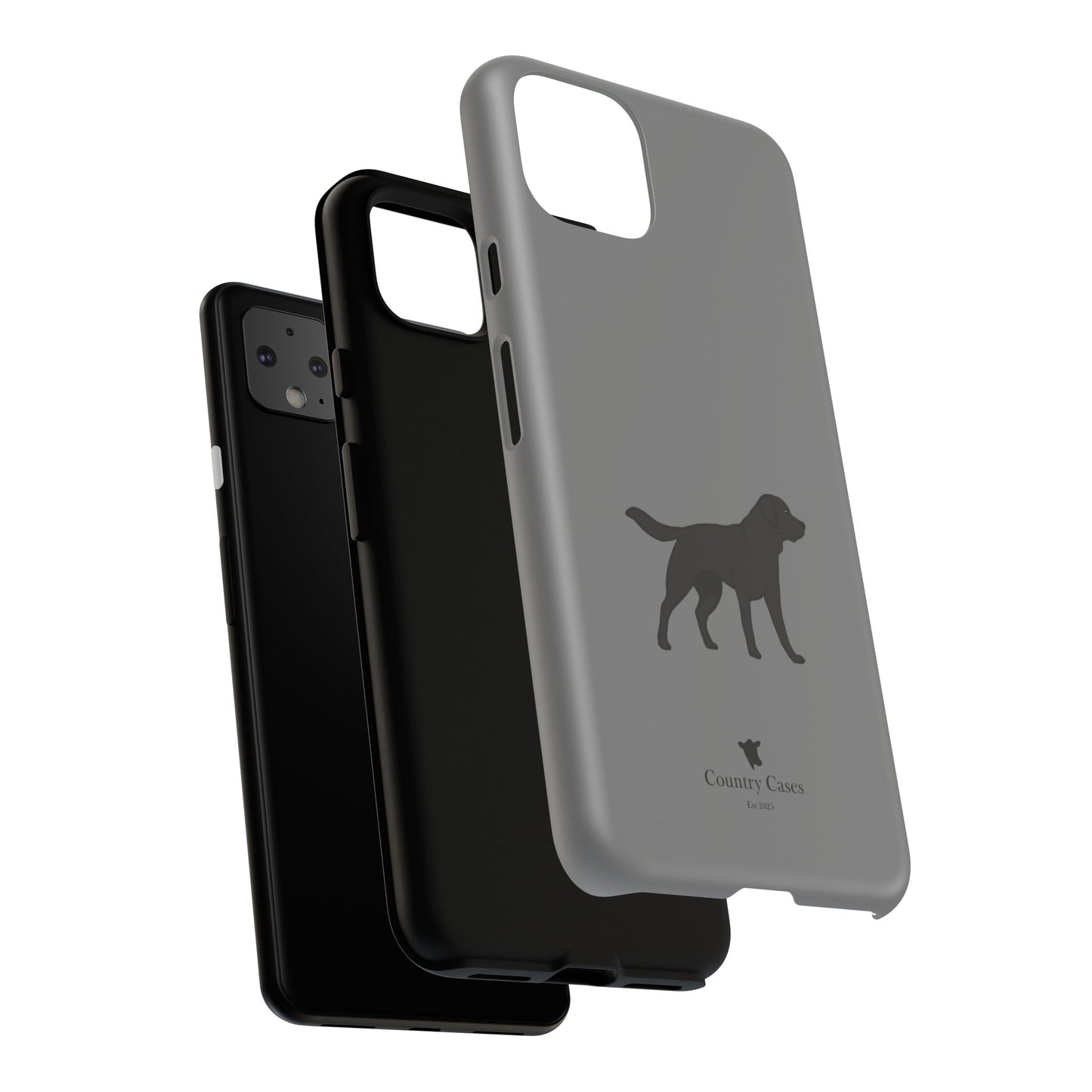 Android black Labrador case