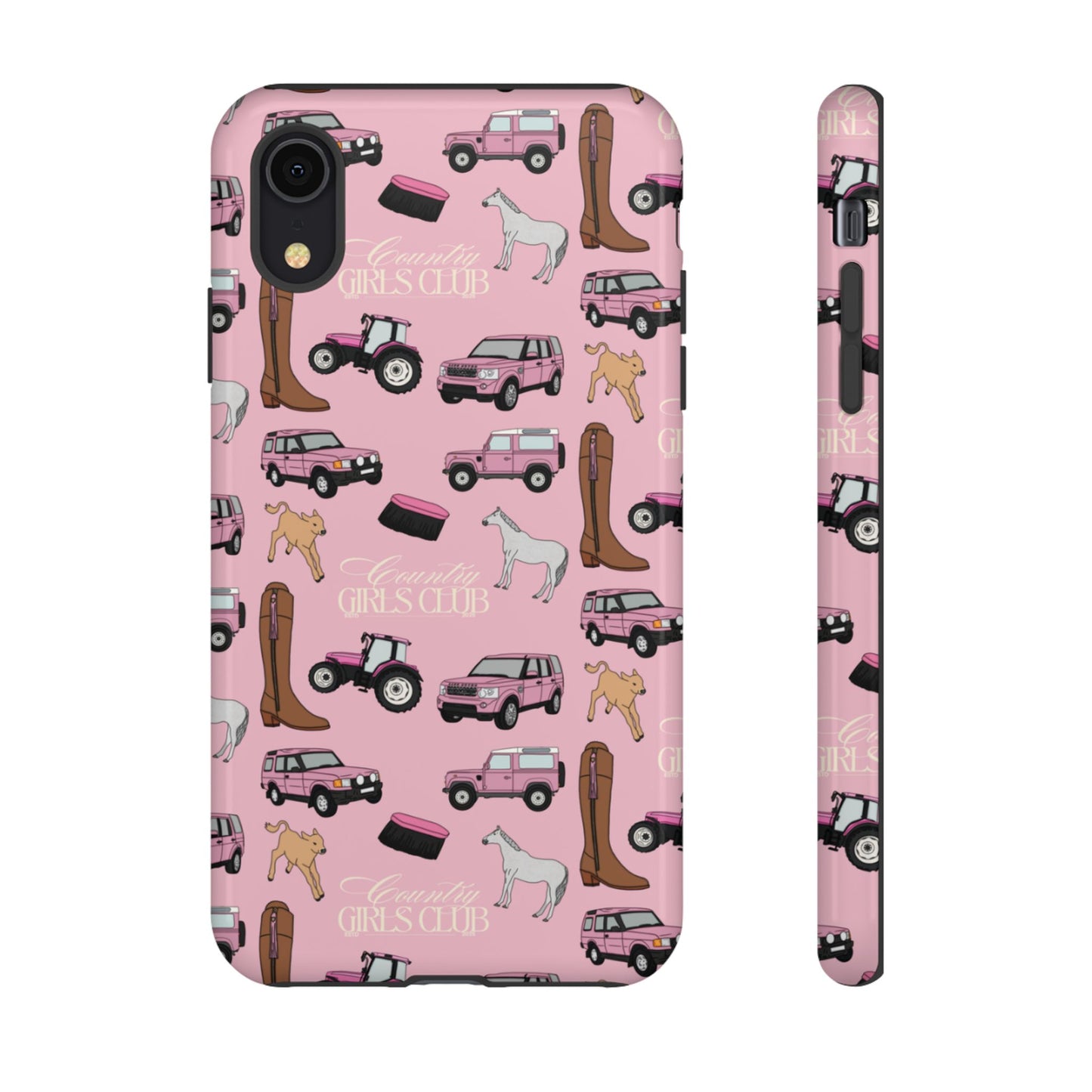 Pink Country Girls Club Case