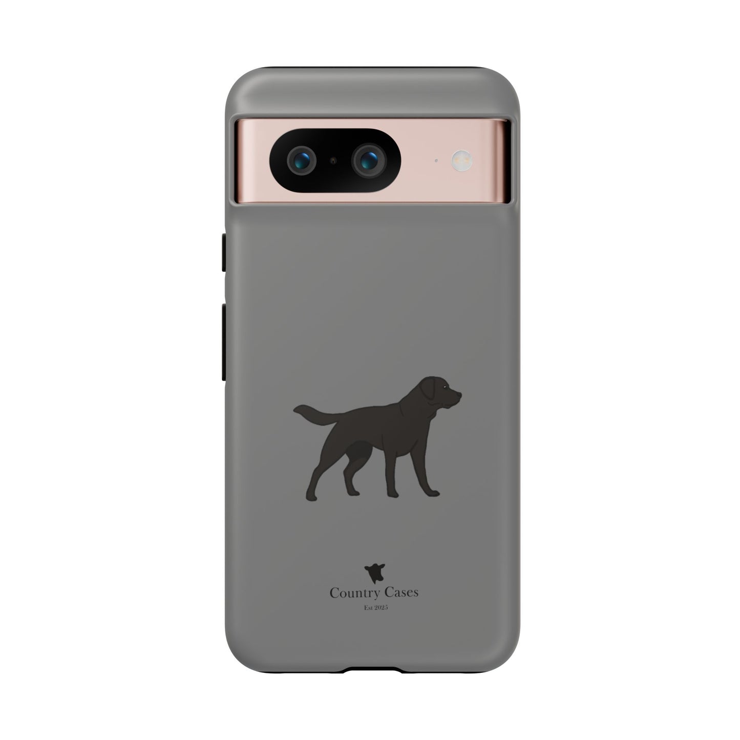 Android black Labrador case