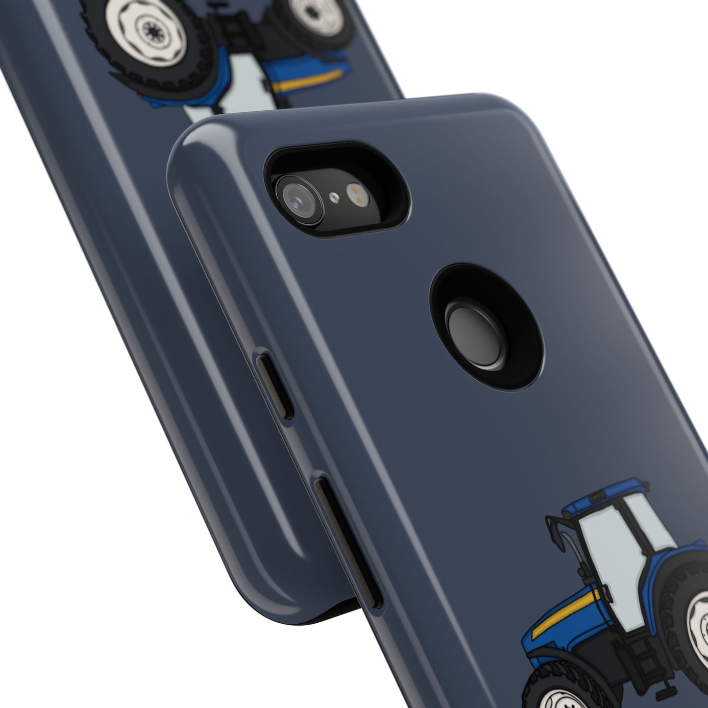 Android blue tractor case