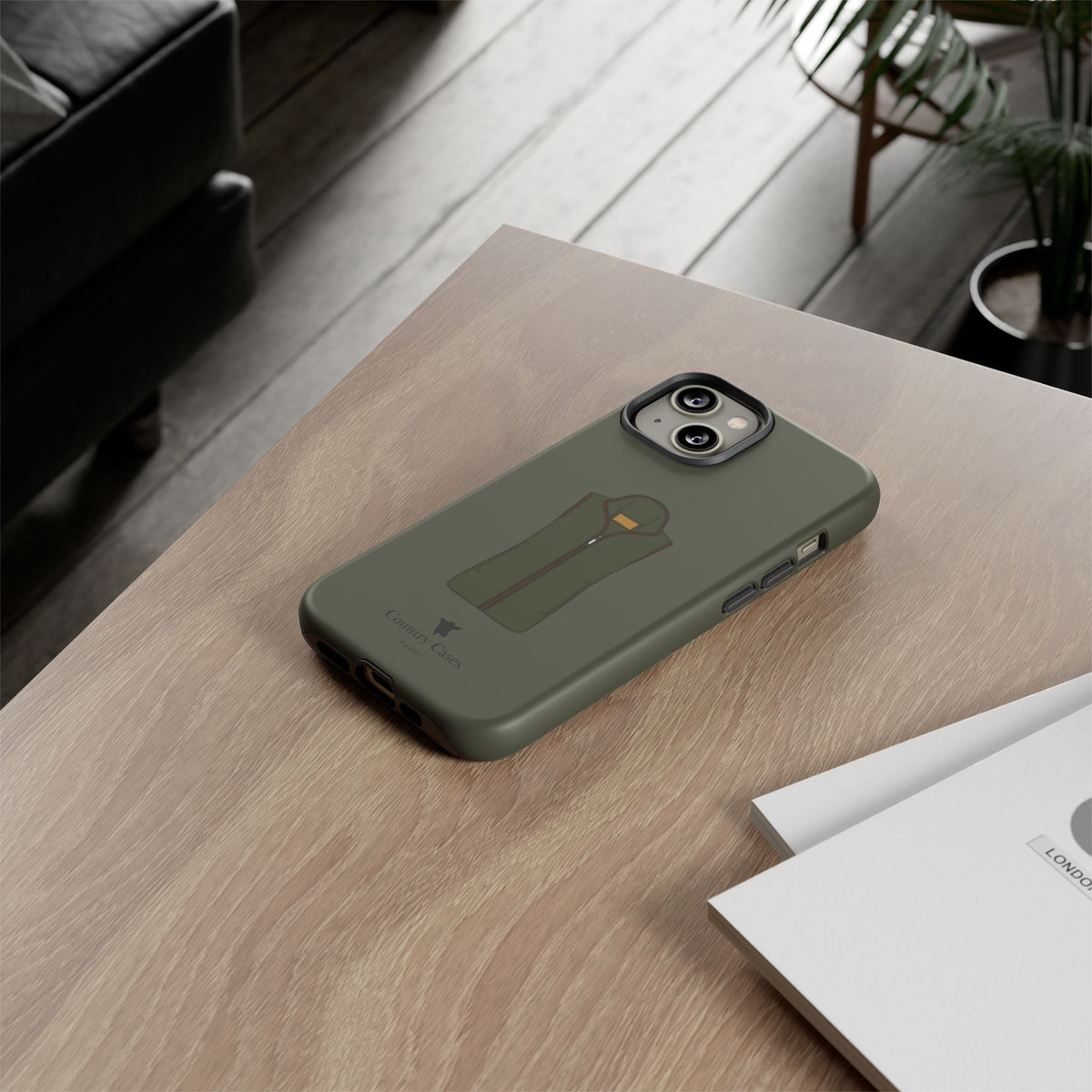 Green Fleece Case