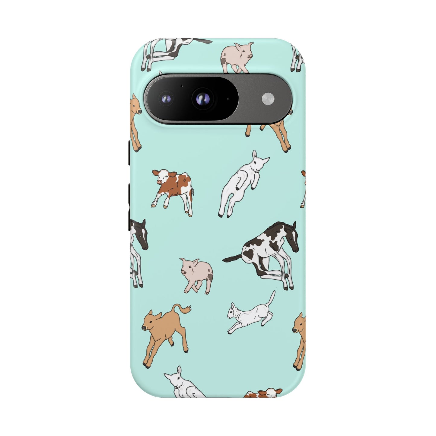 Android farmyard Freinds Blue Case