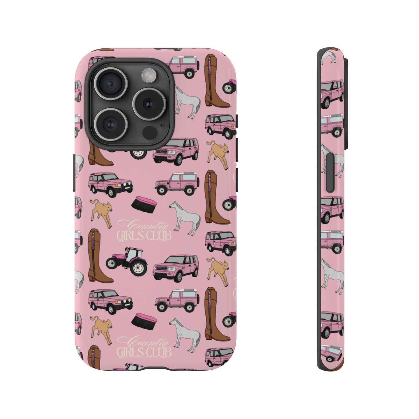 Pink Country Girls Club Case