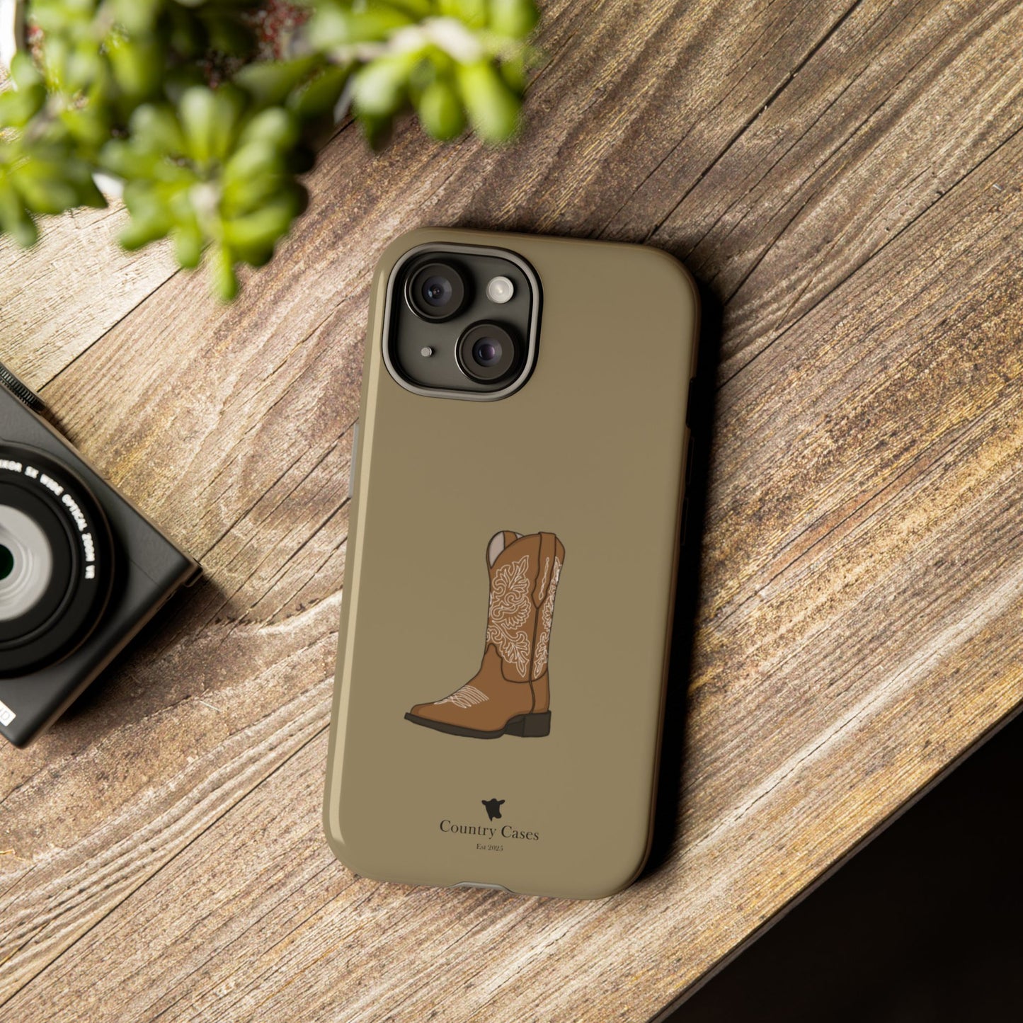 Cowboy boot case