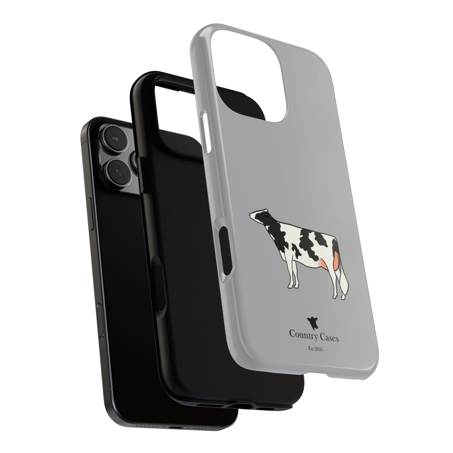 Black and white Holstein case