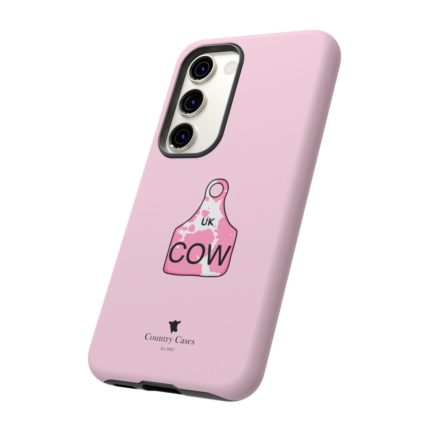 Android pink ear tag case