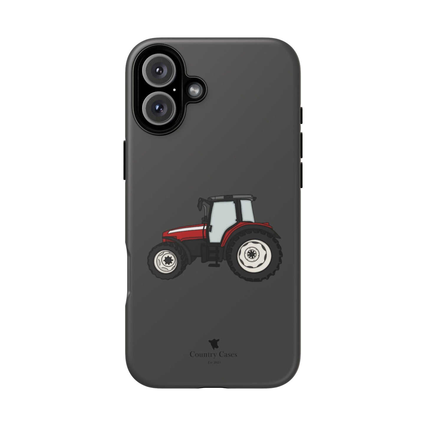 Red tractor case