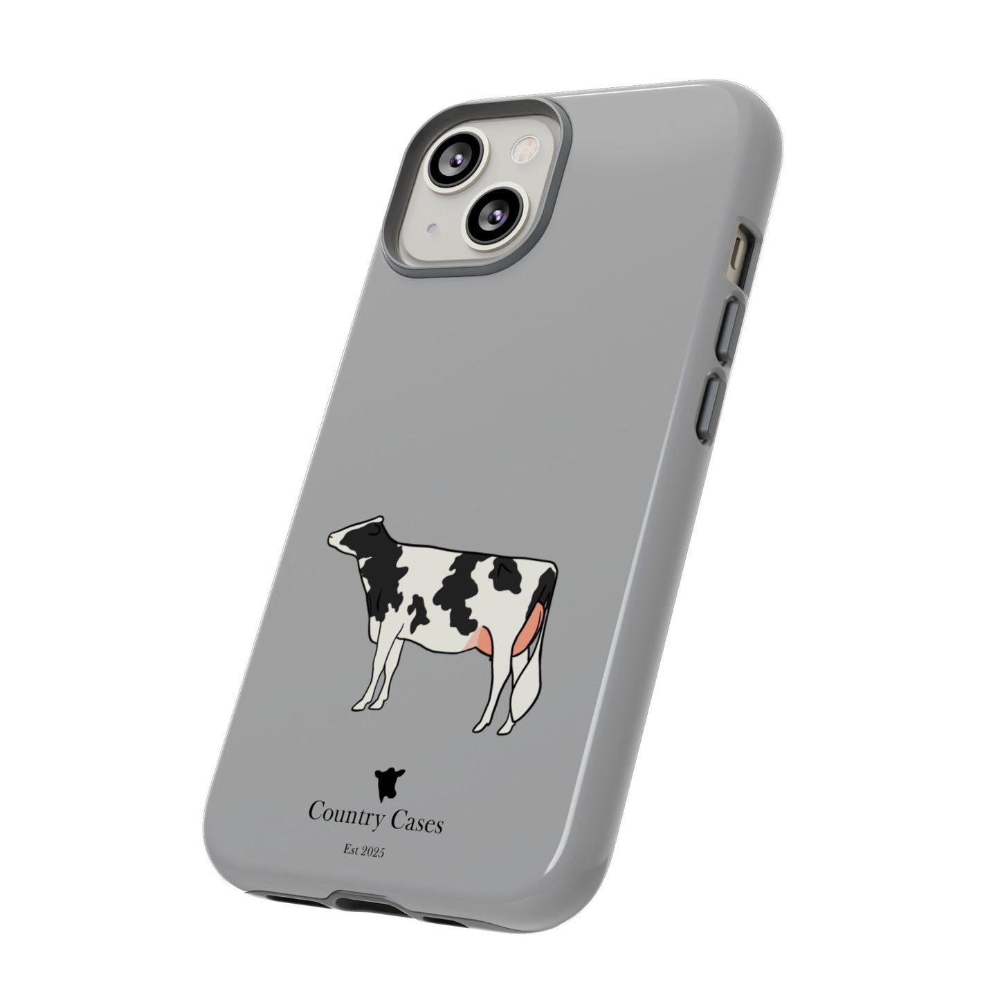 Black and white Holstein case