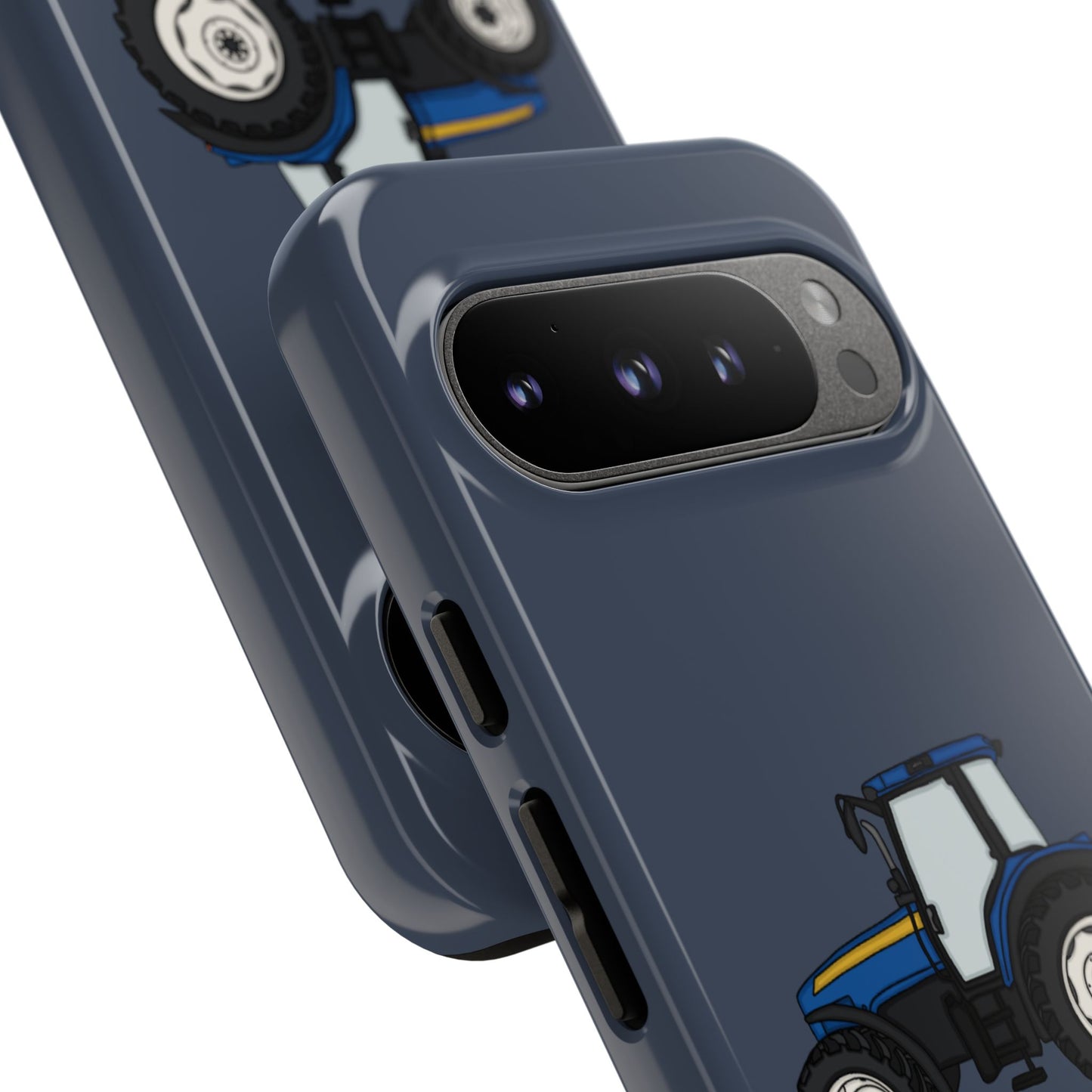 Android blue tractor case