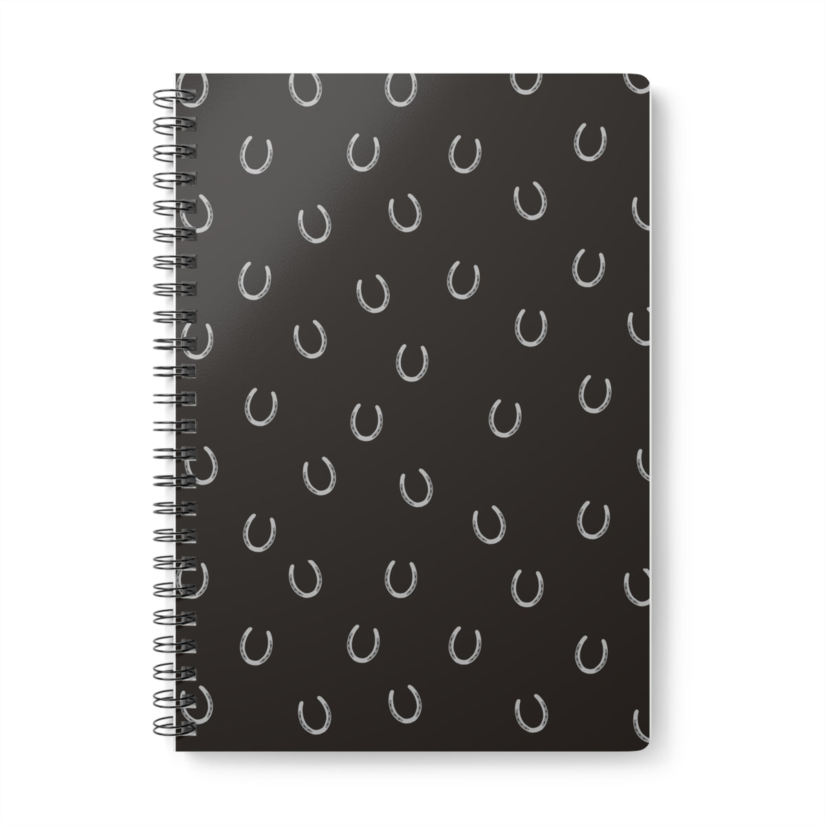 Wood Horse Shoe Notebook