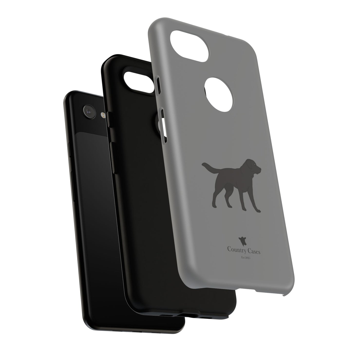 Android black Labrador case
