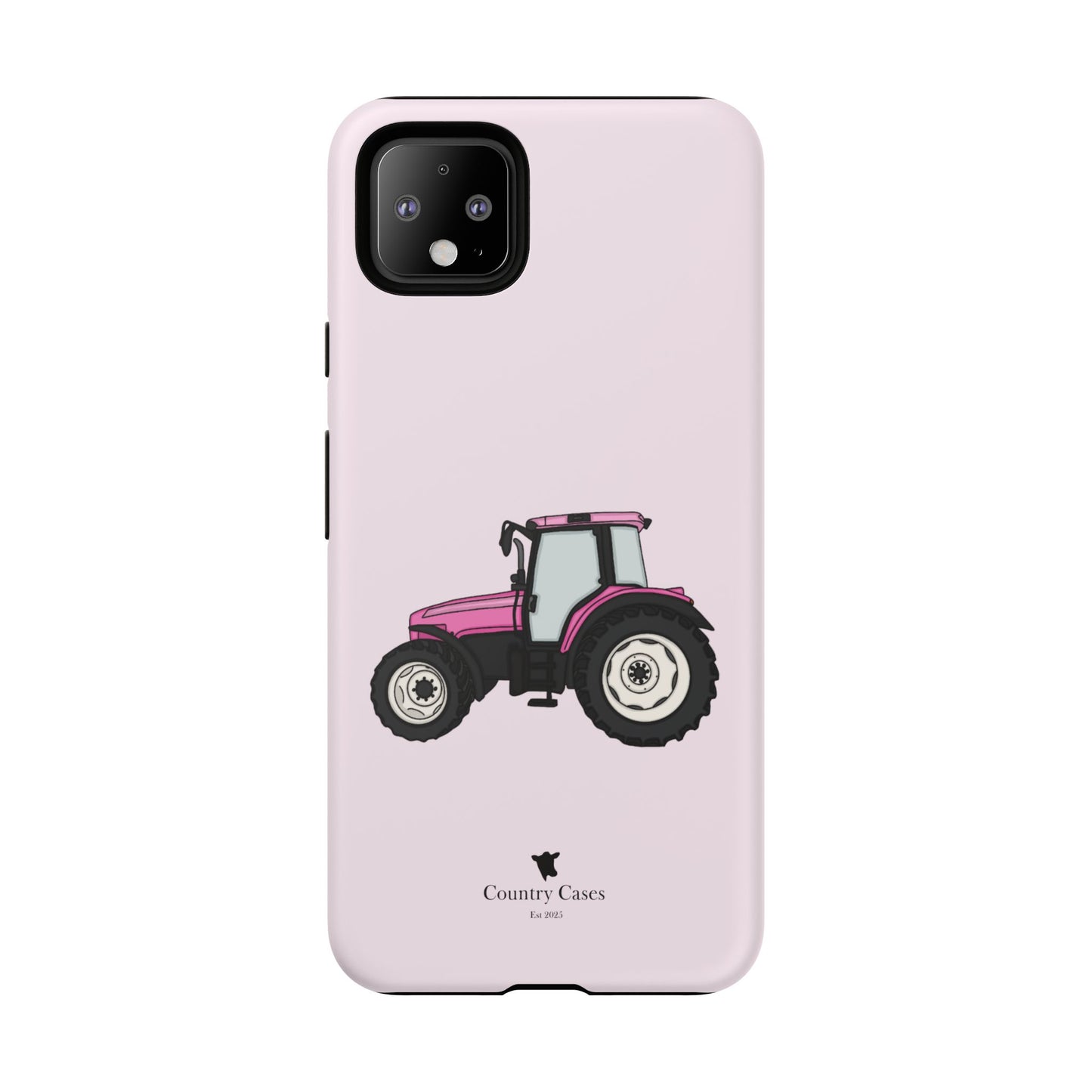 Android pink tractor case