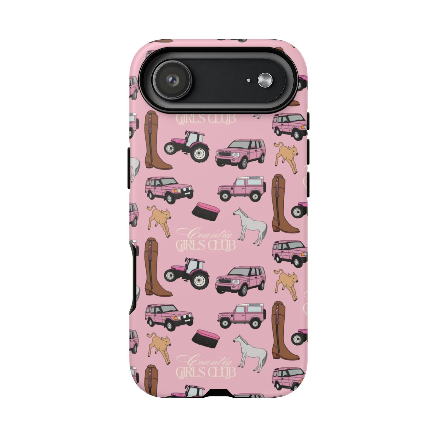 Pink Country Girls Club Case
