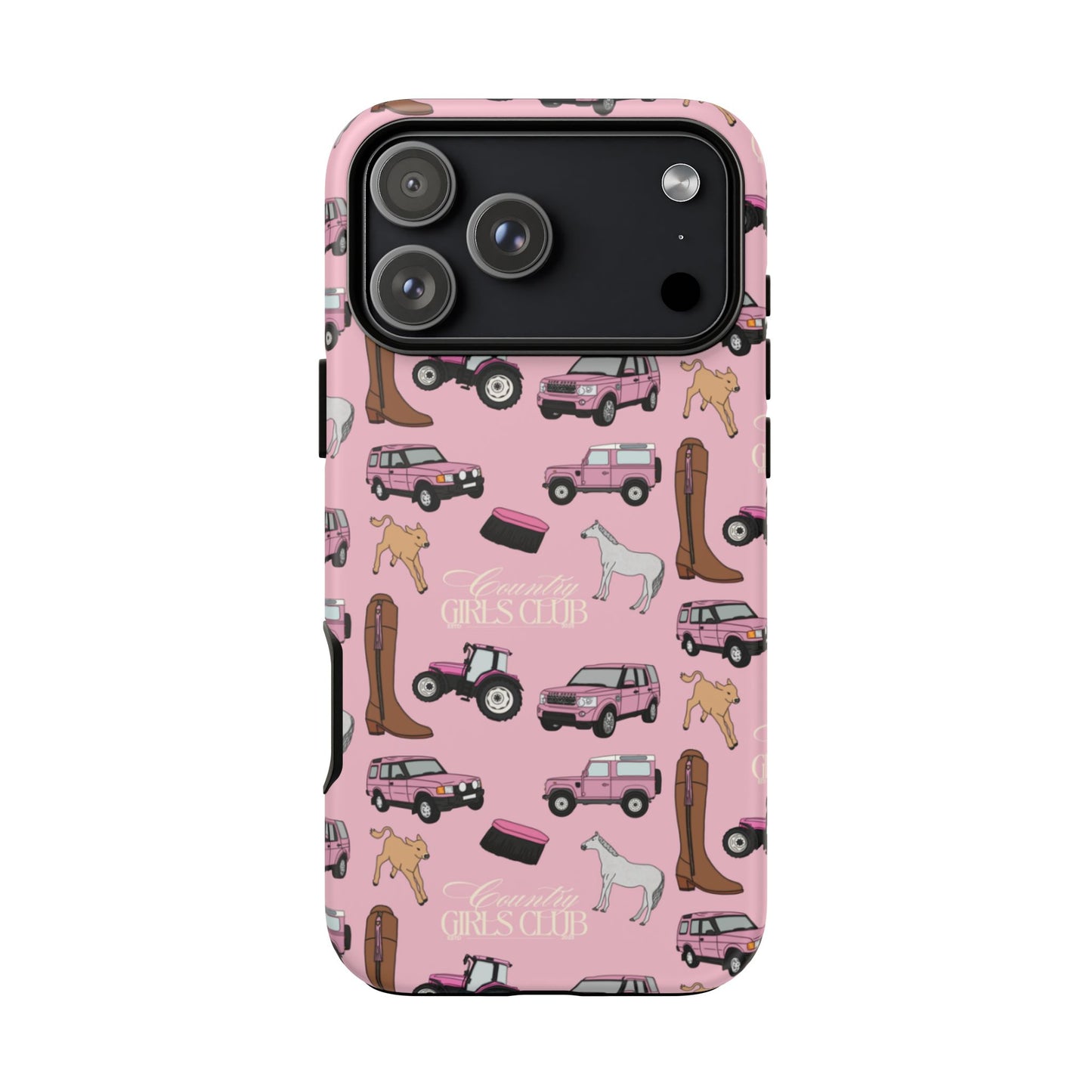 Pink Country Girls Club Case