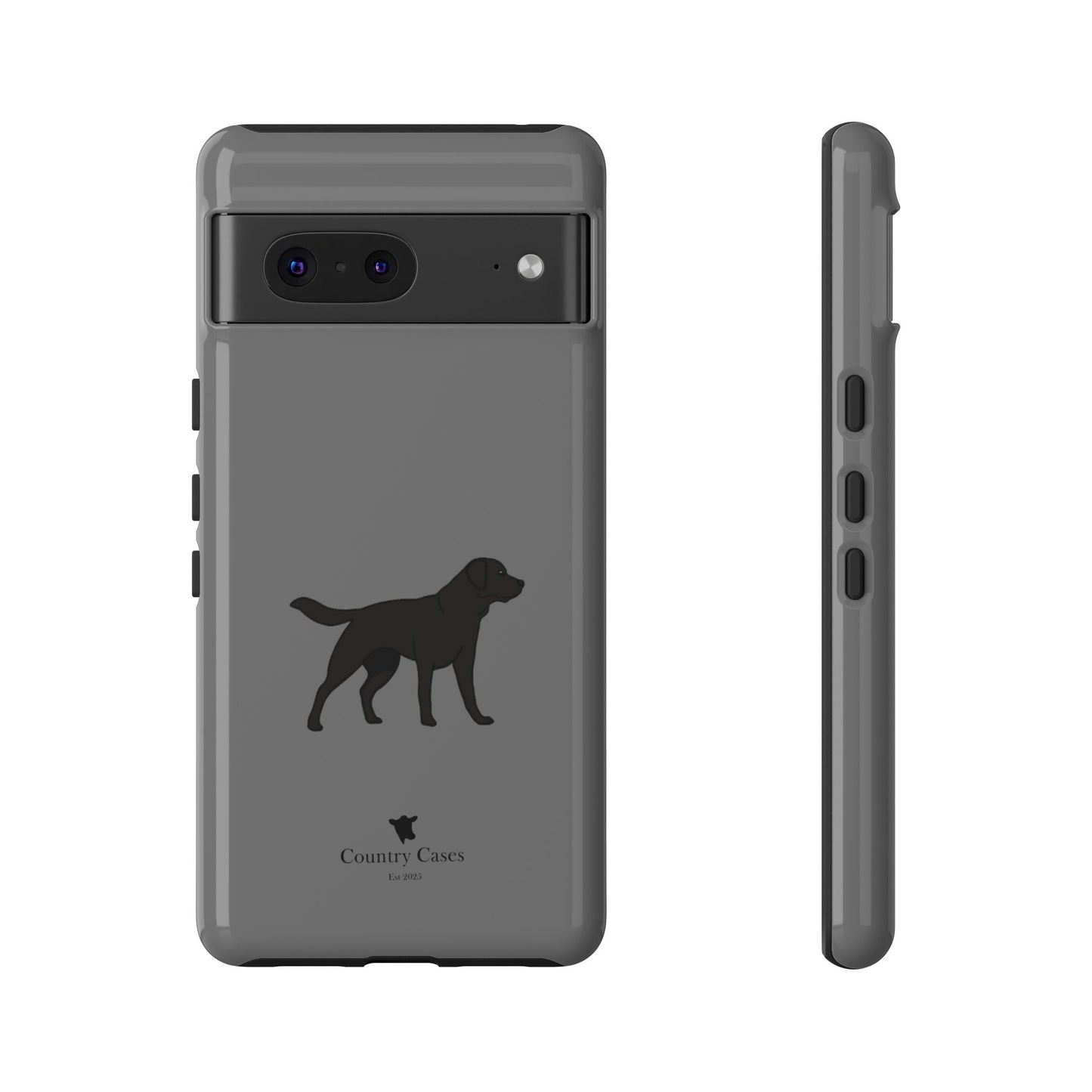 Android black Labrador case