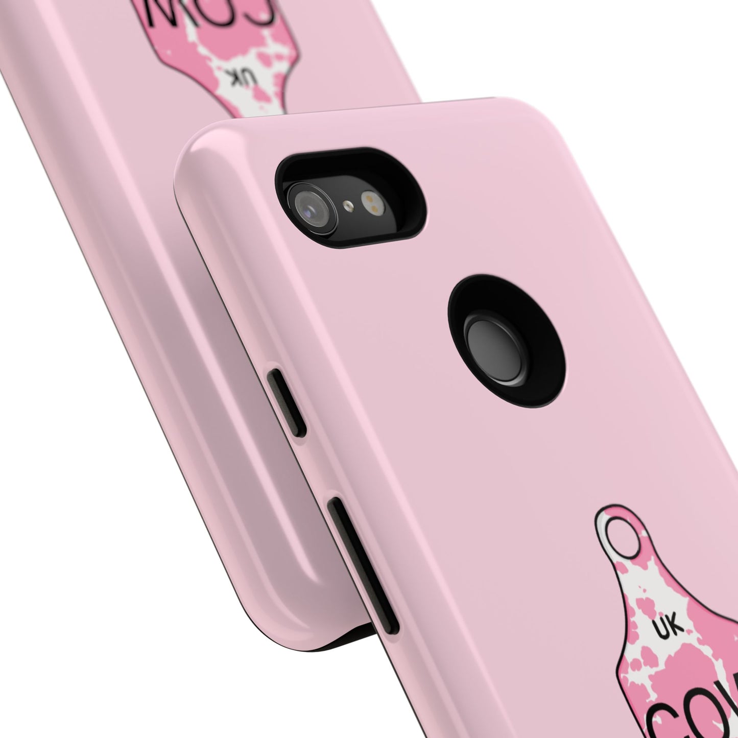 Android pink ear tag case