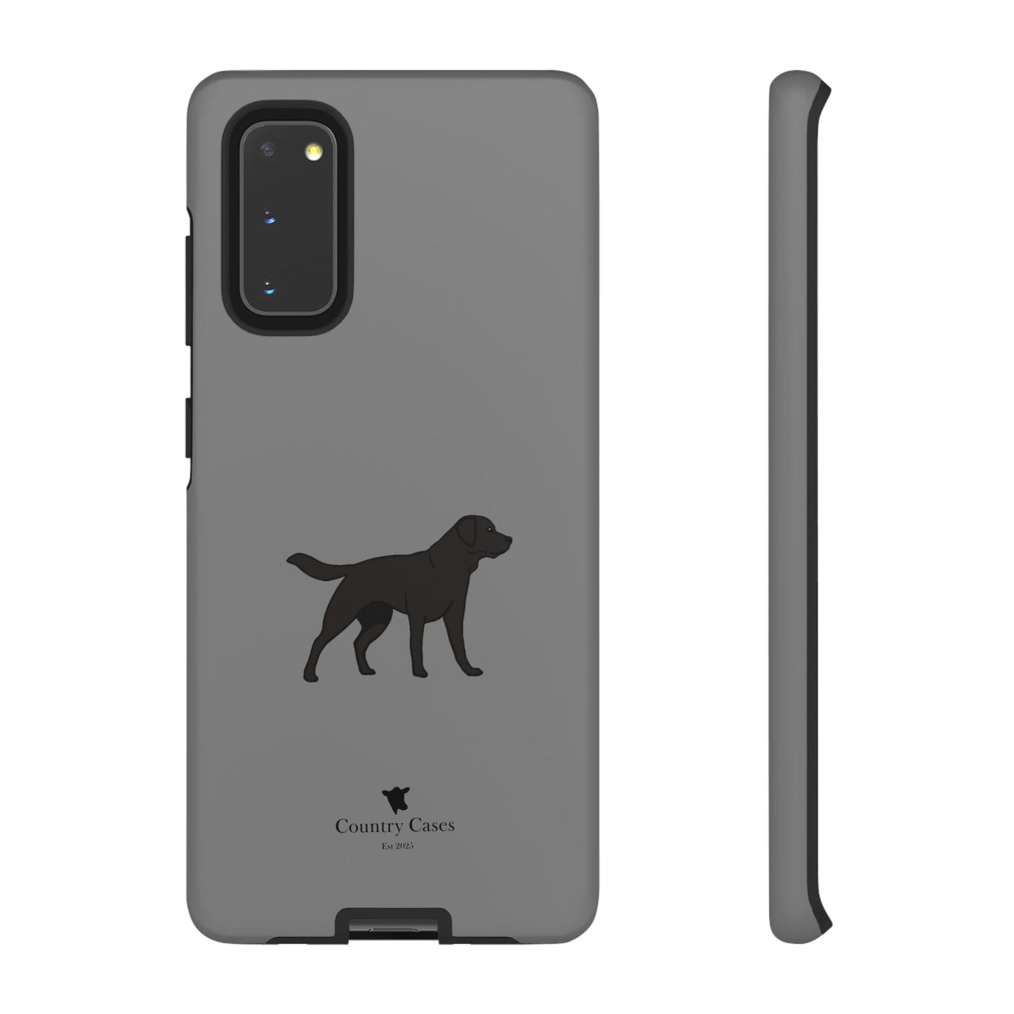 Android black Labrador case