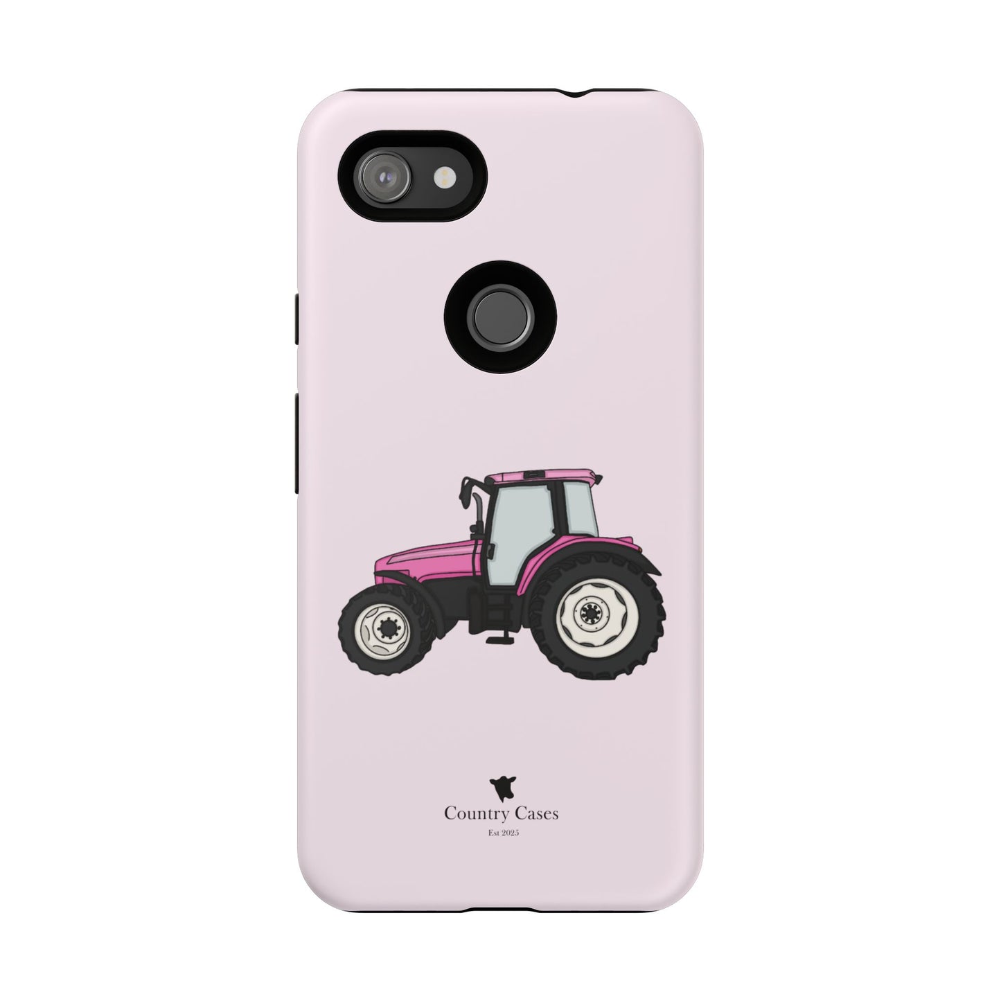 Android pink tractor case