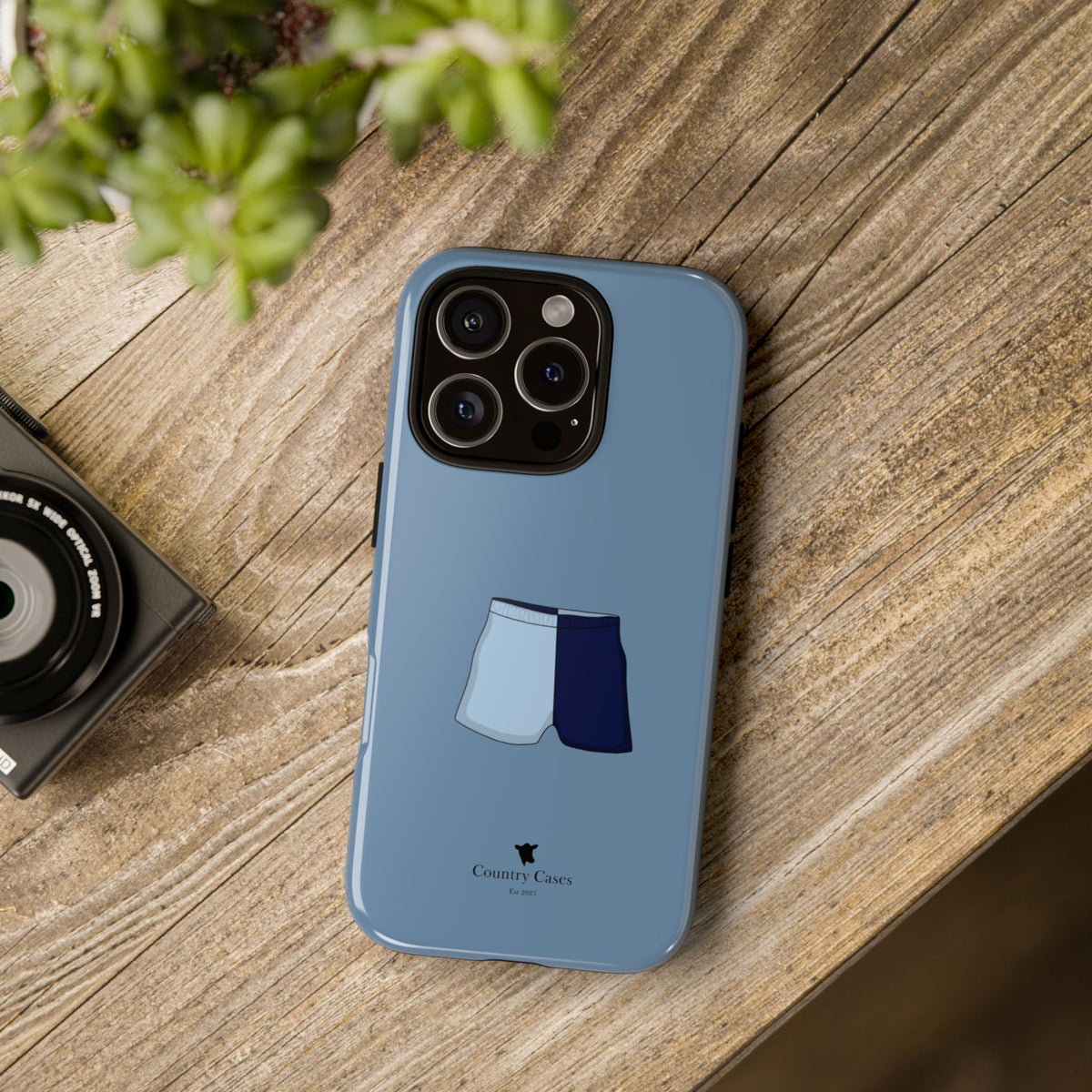 Blue Shorts Case