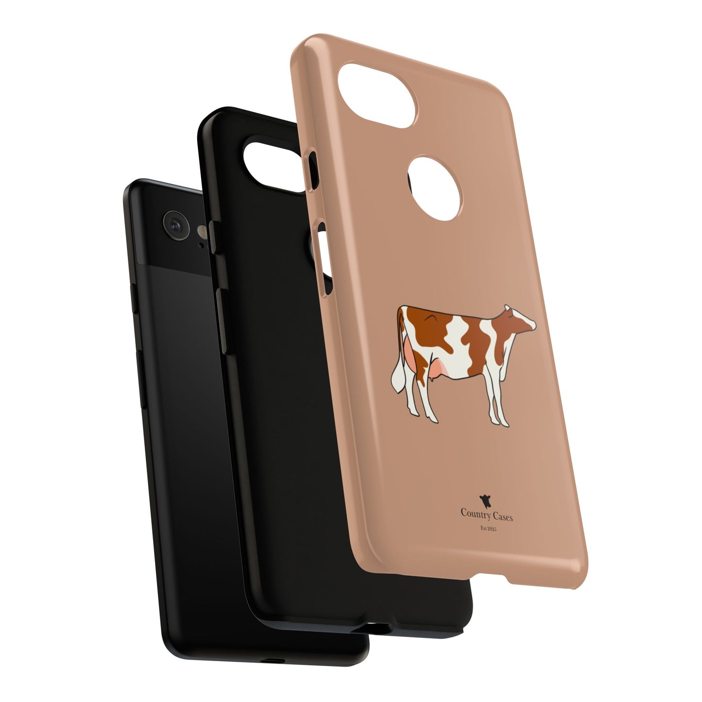 Android red and white Holstein case