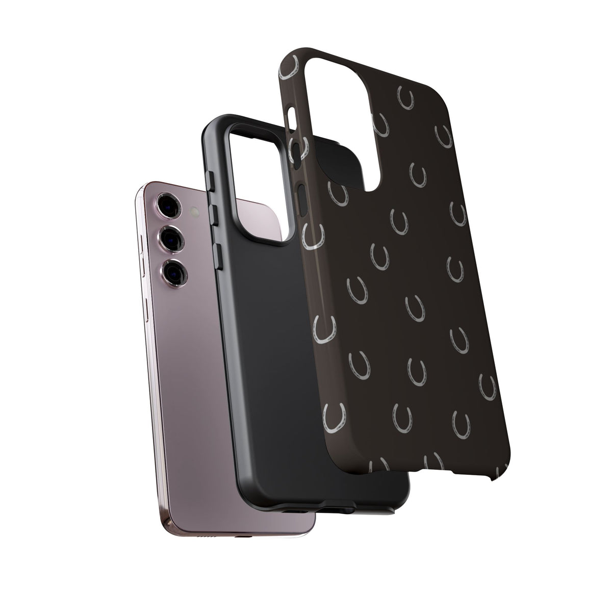 Android Wood Horse Shoe Cases