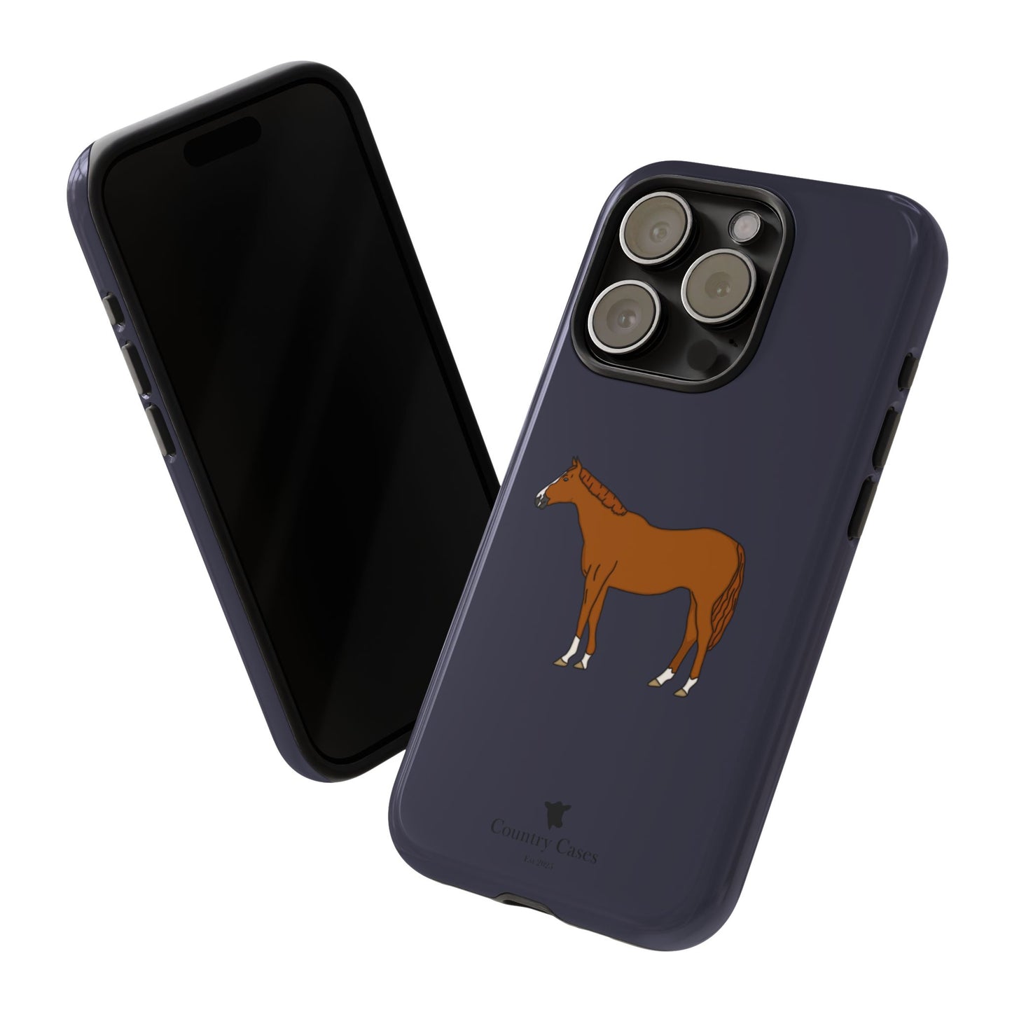 Chestnut horse case