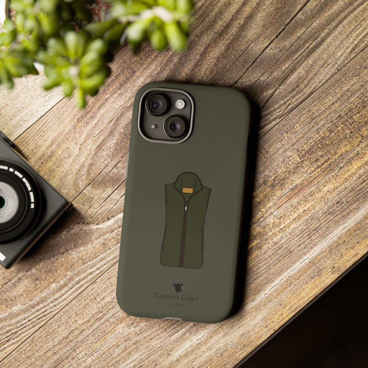 Green Fleece Case