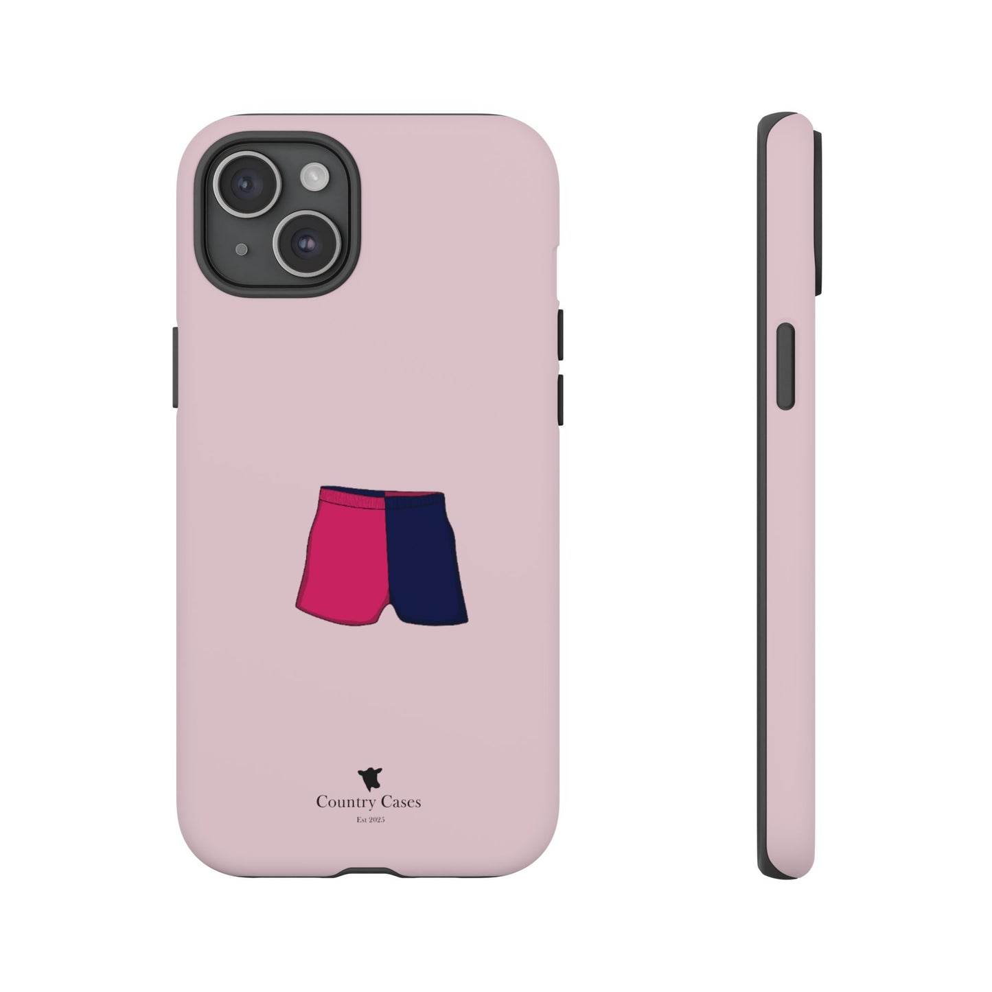 Two toned short phone case