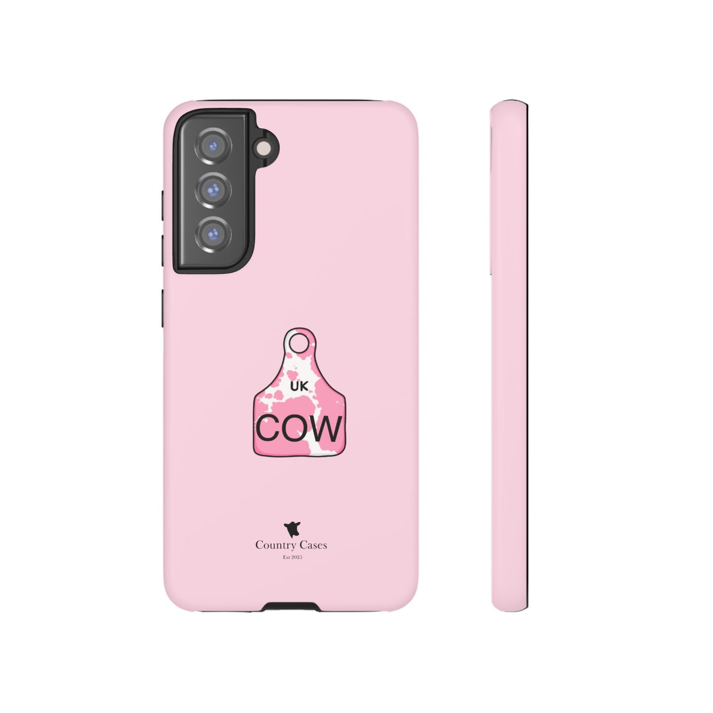 Android pink ear tag case
