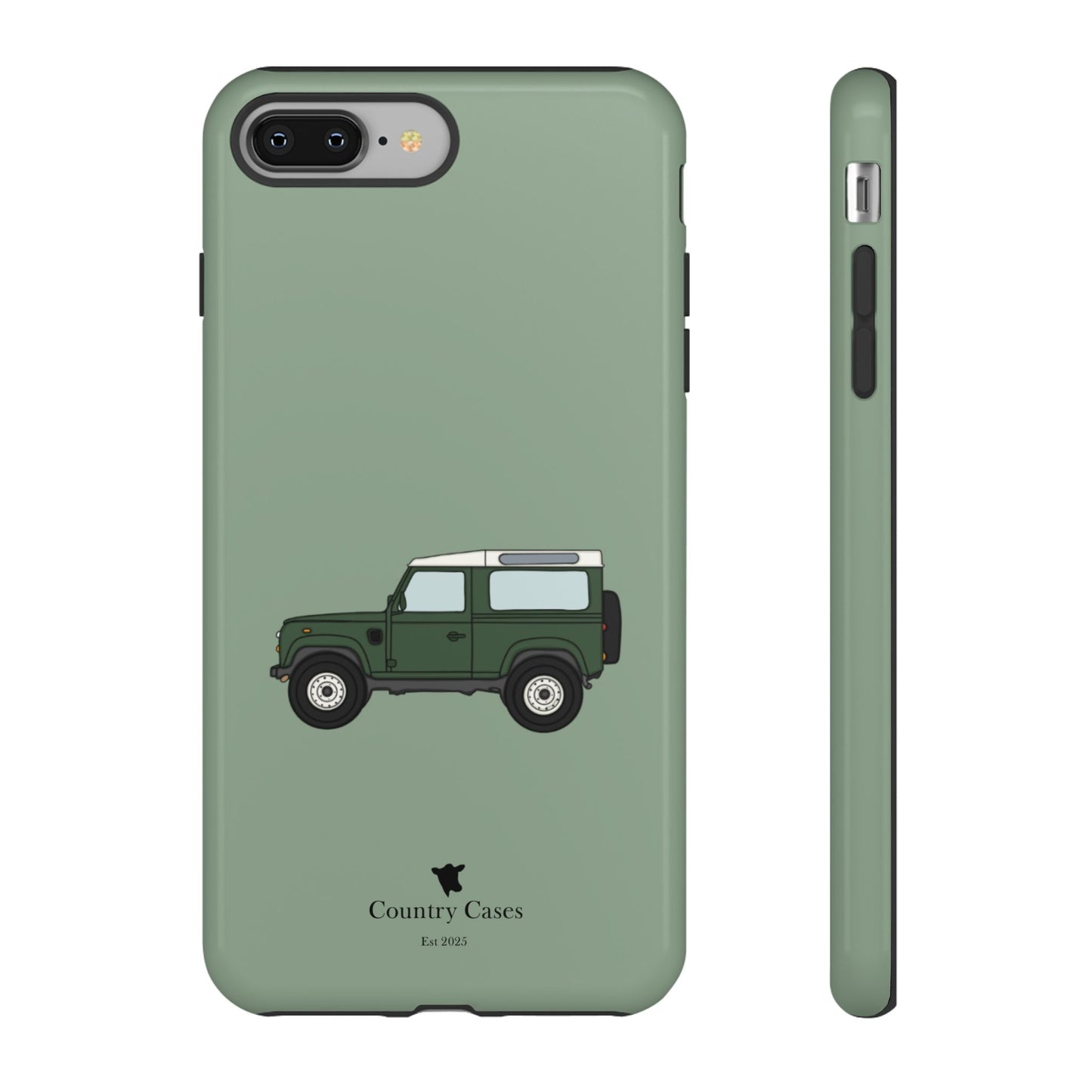 Green landy phone case