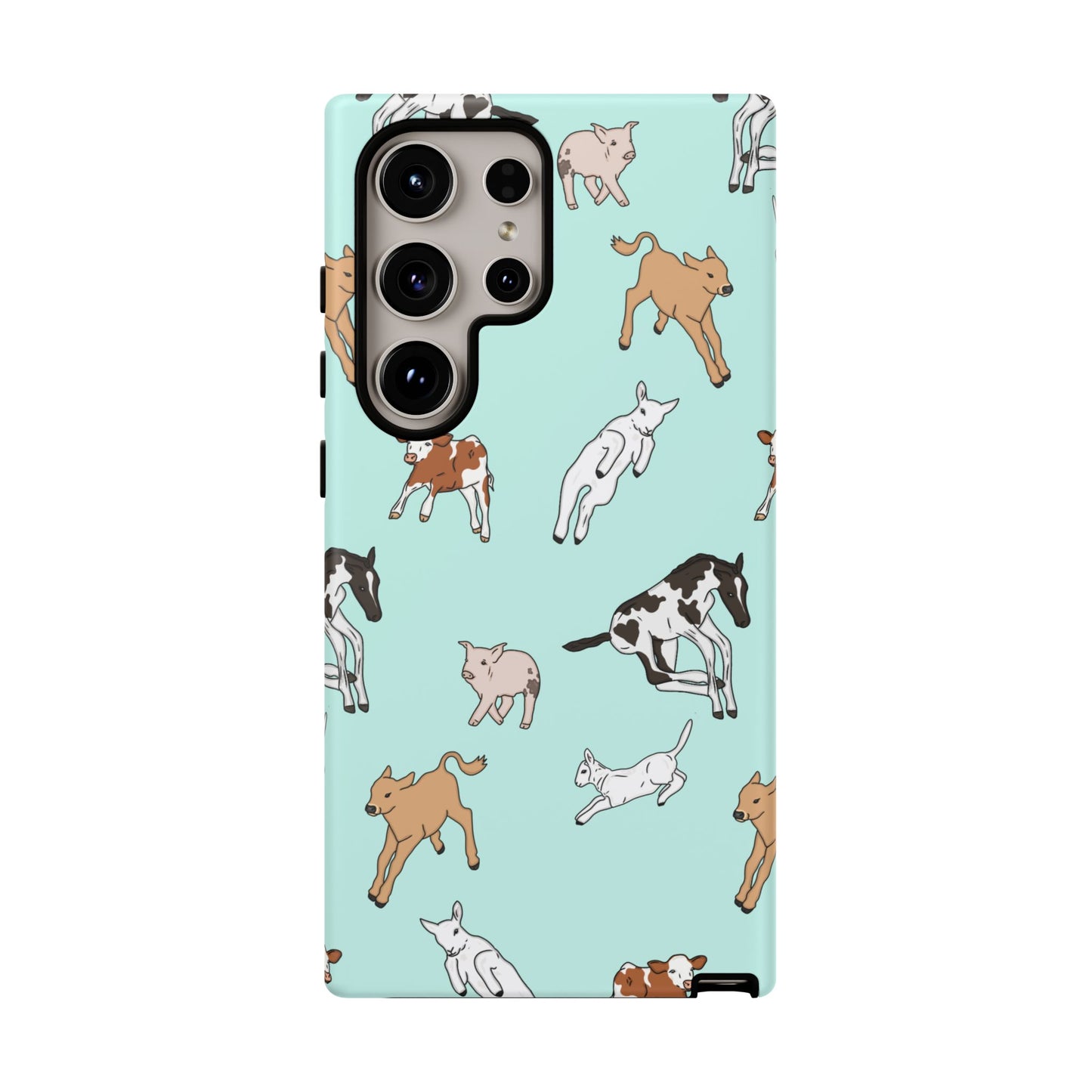 Android farmyard Freinds Blue Case
