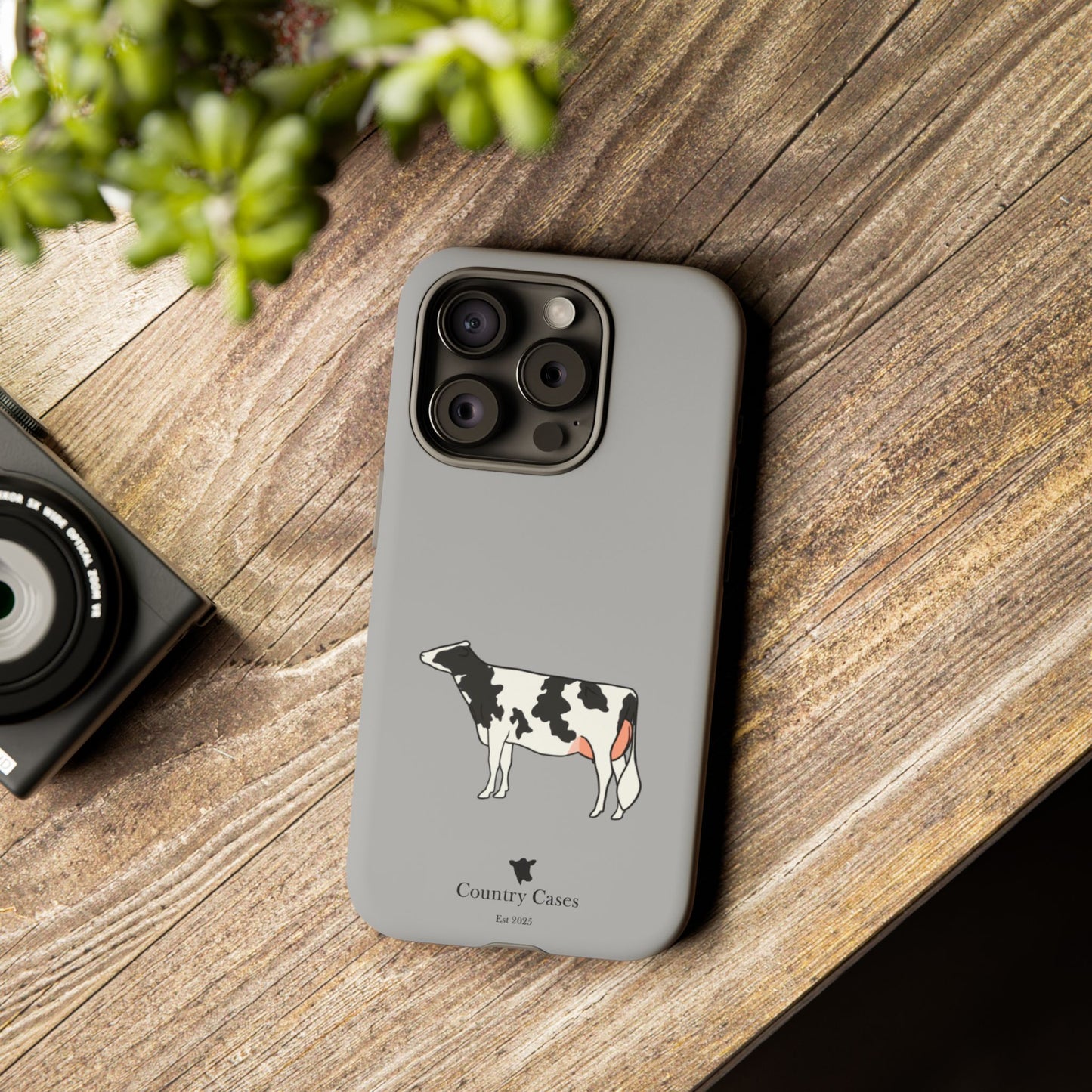 Black and white Holstein case
