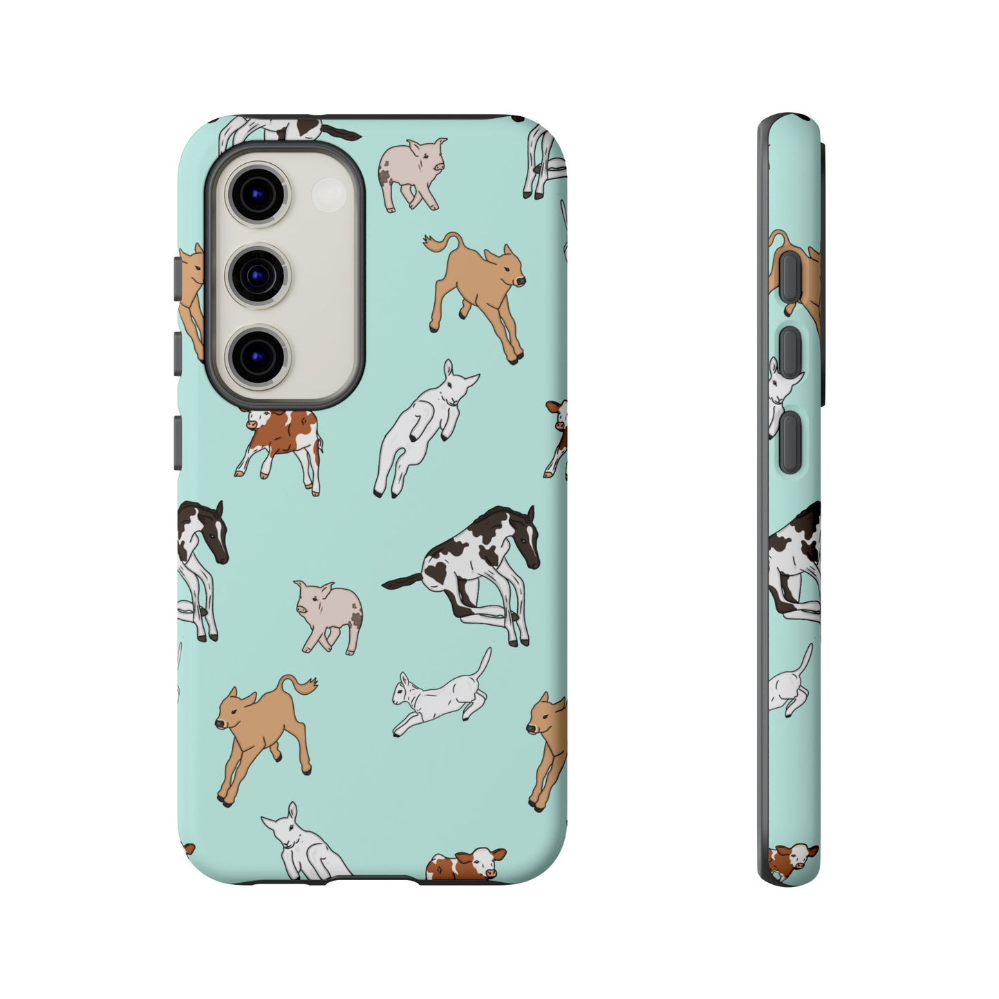 Android farmyard Freinds Blue Case